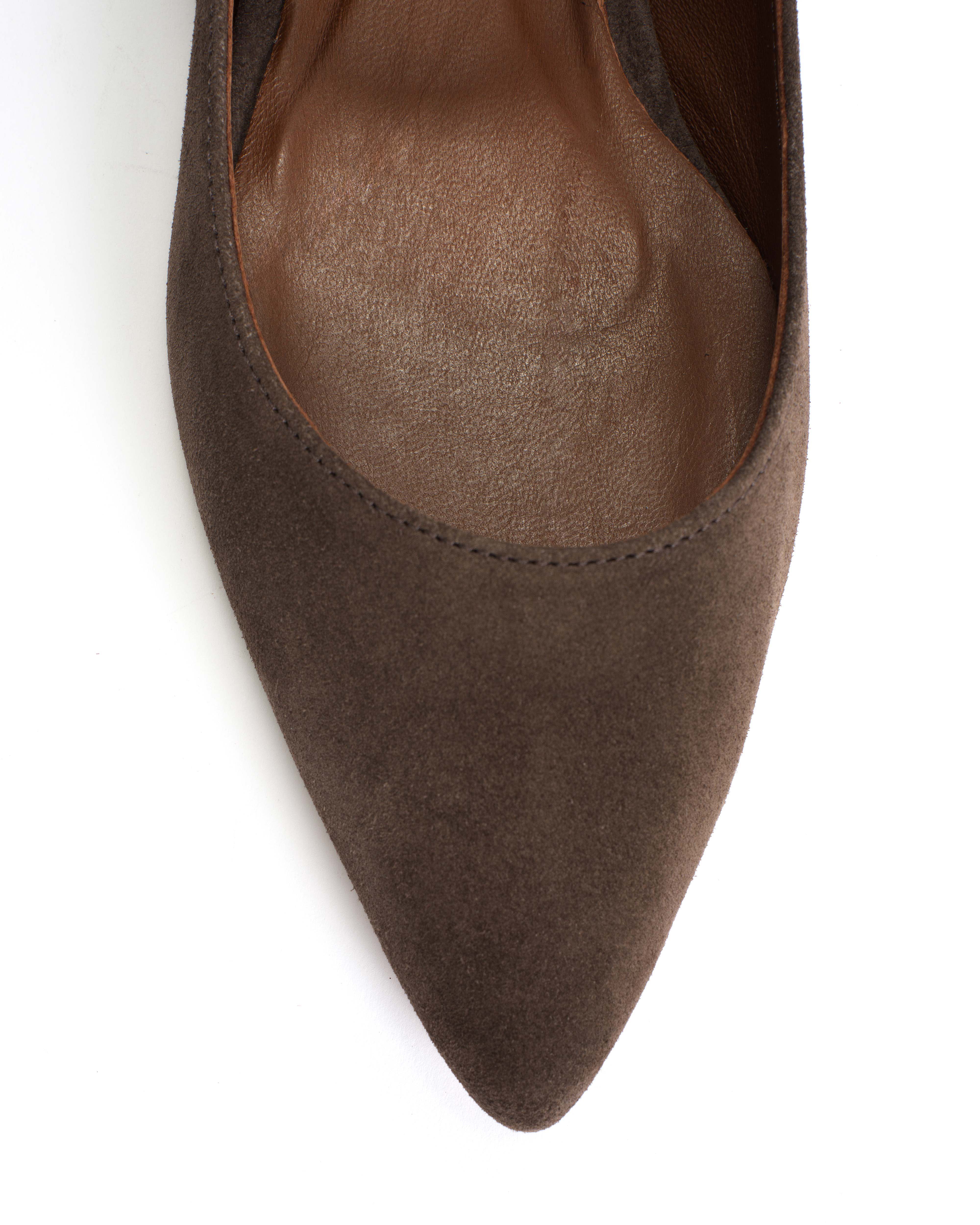 Fifi Calf suede Coffee brown - Image 7