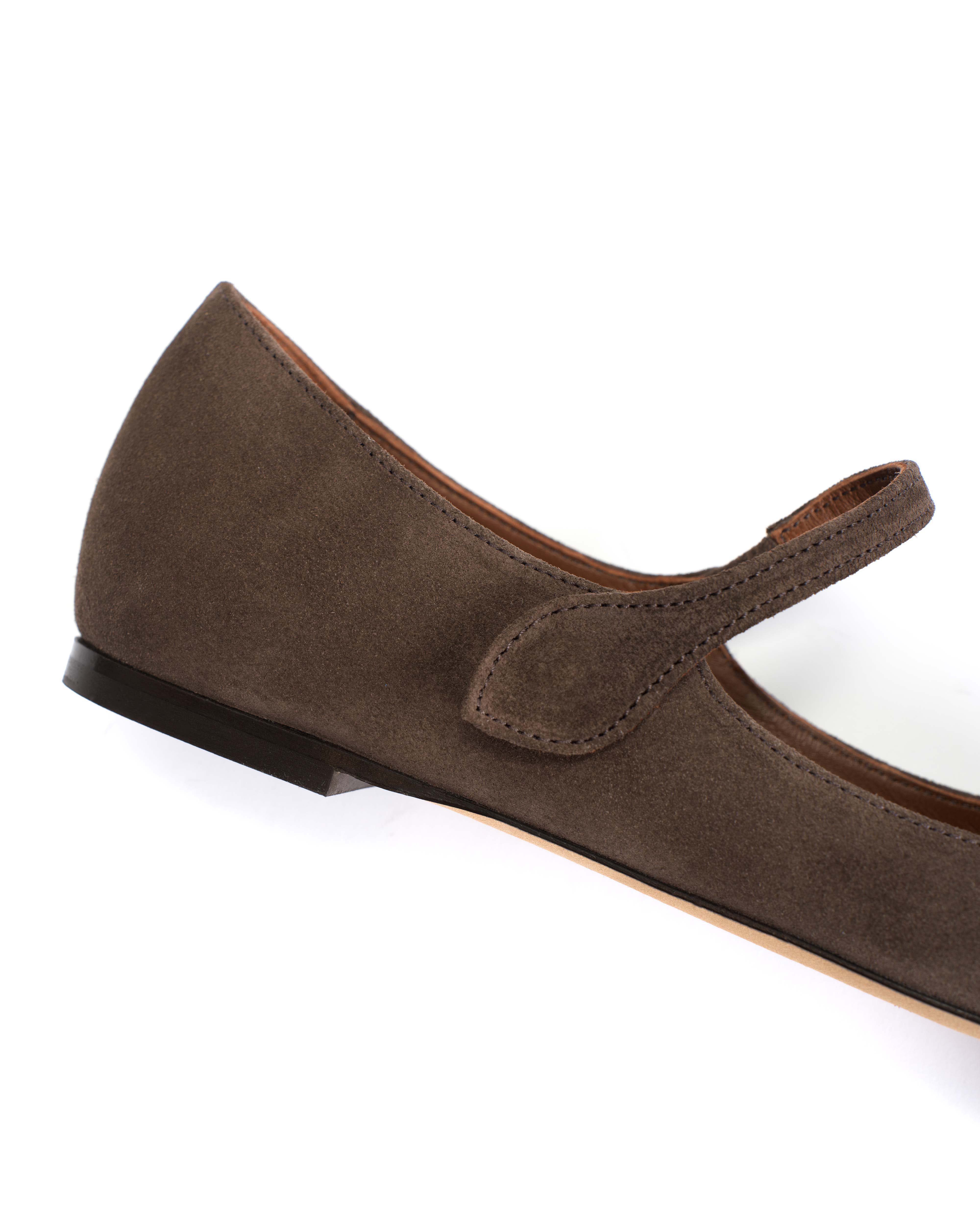Fifi Calf suede Coffee brown - Image 8