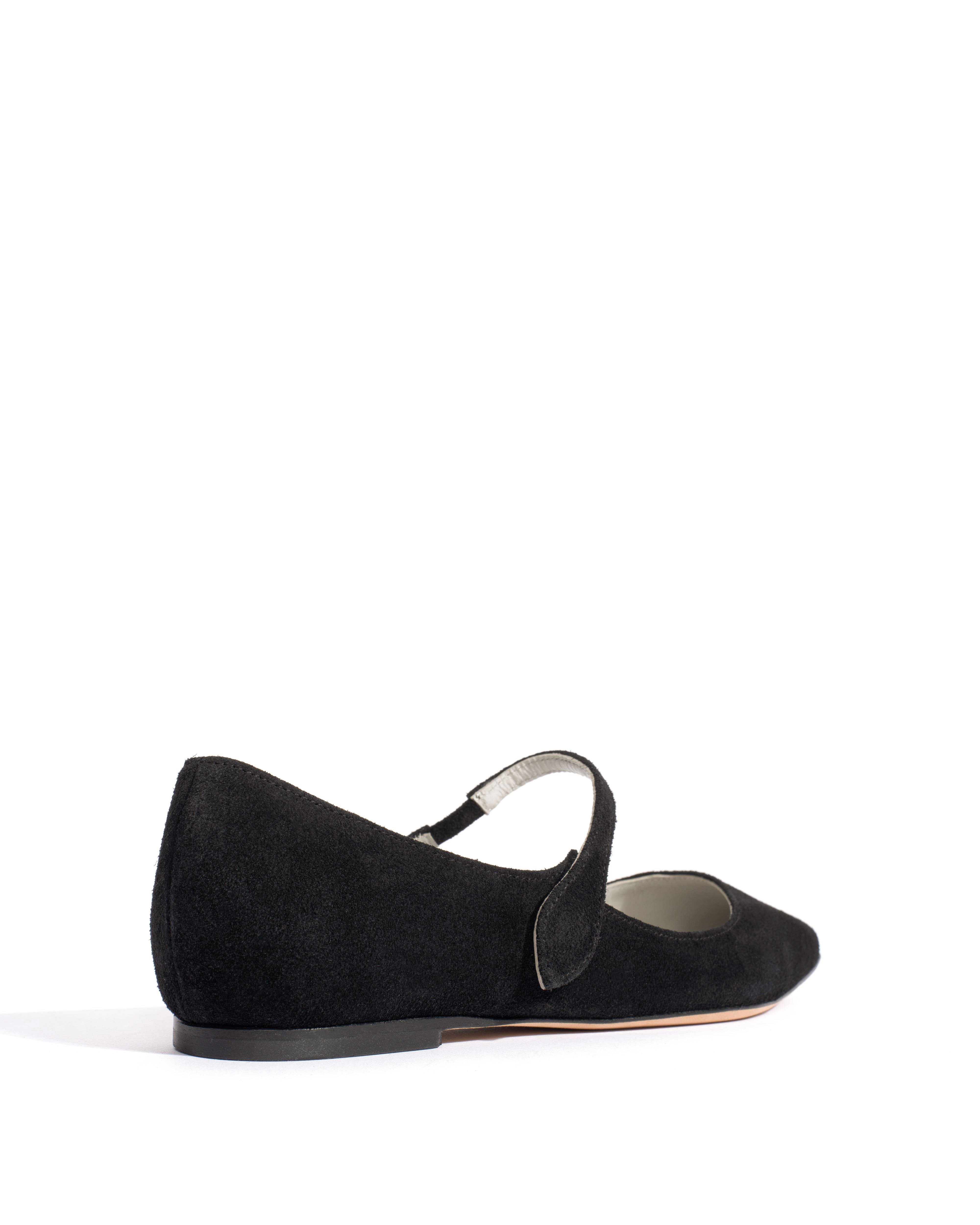 Fifi Calf suede & lining Black & silver - Image 3