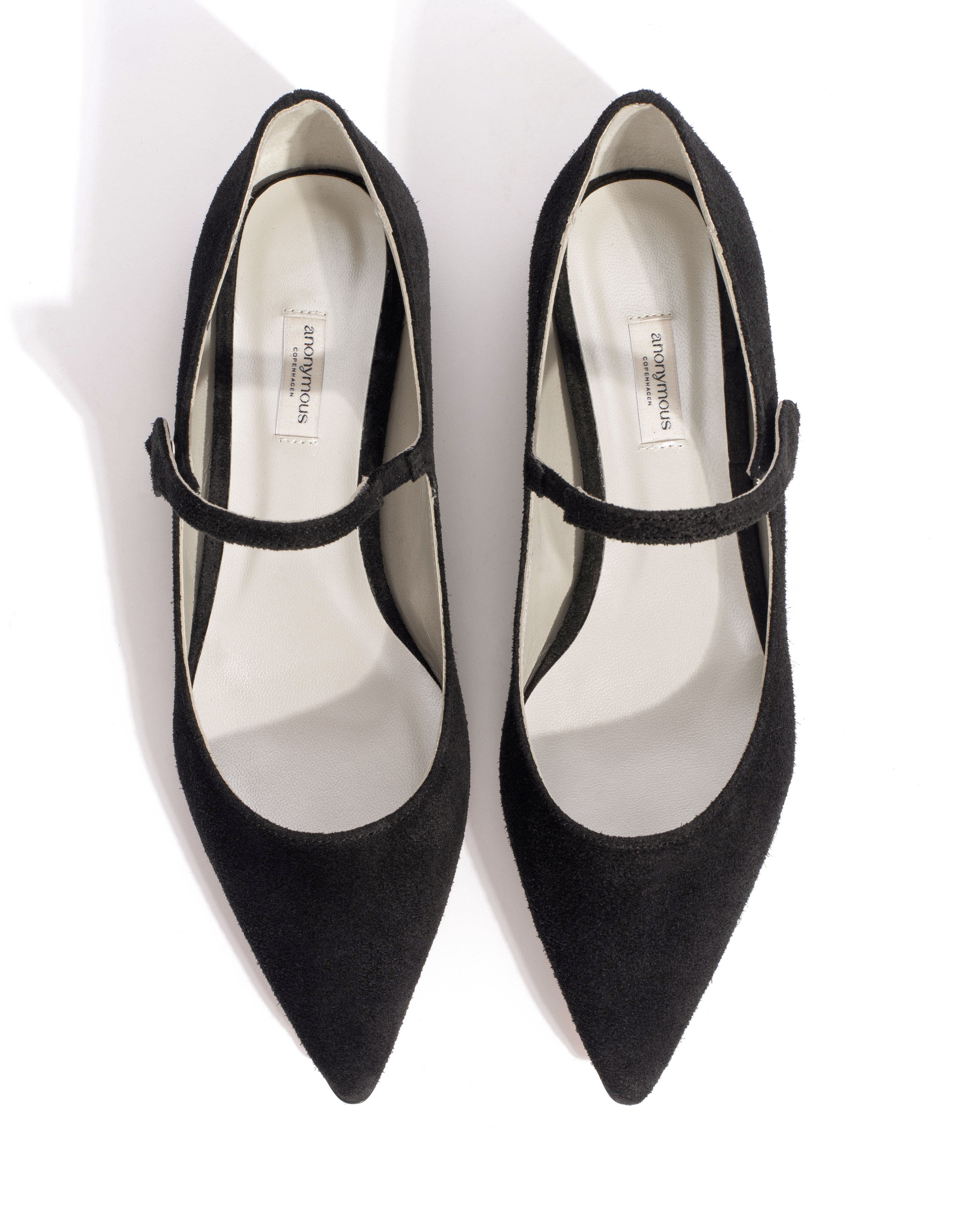 Fifi Calf suede & lining Black & silver - Image 5