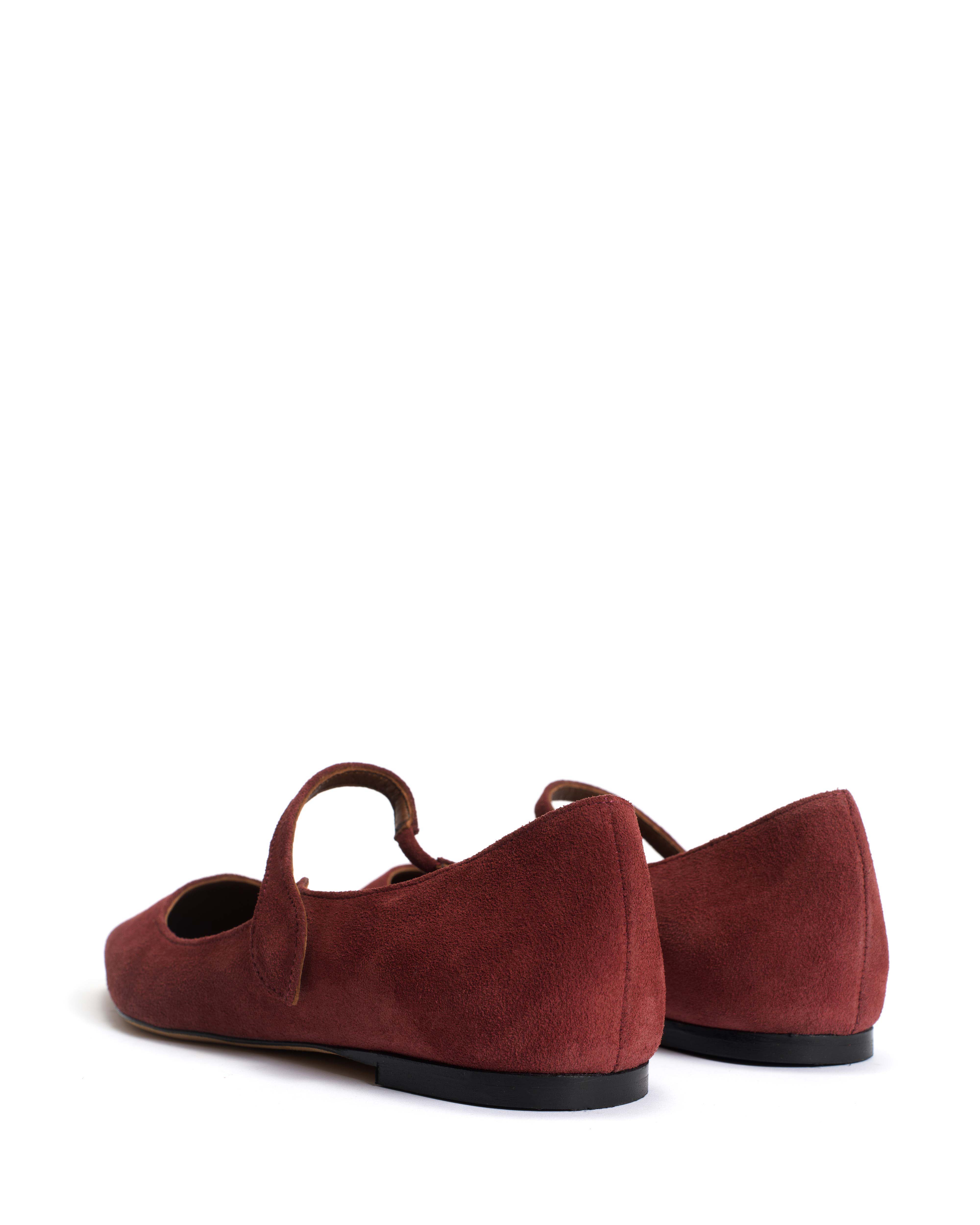 Fifi Calf suede Pomegranate - Image 4