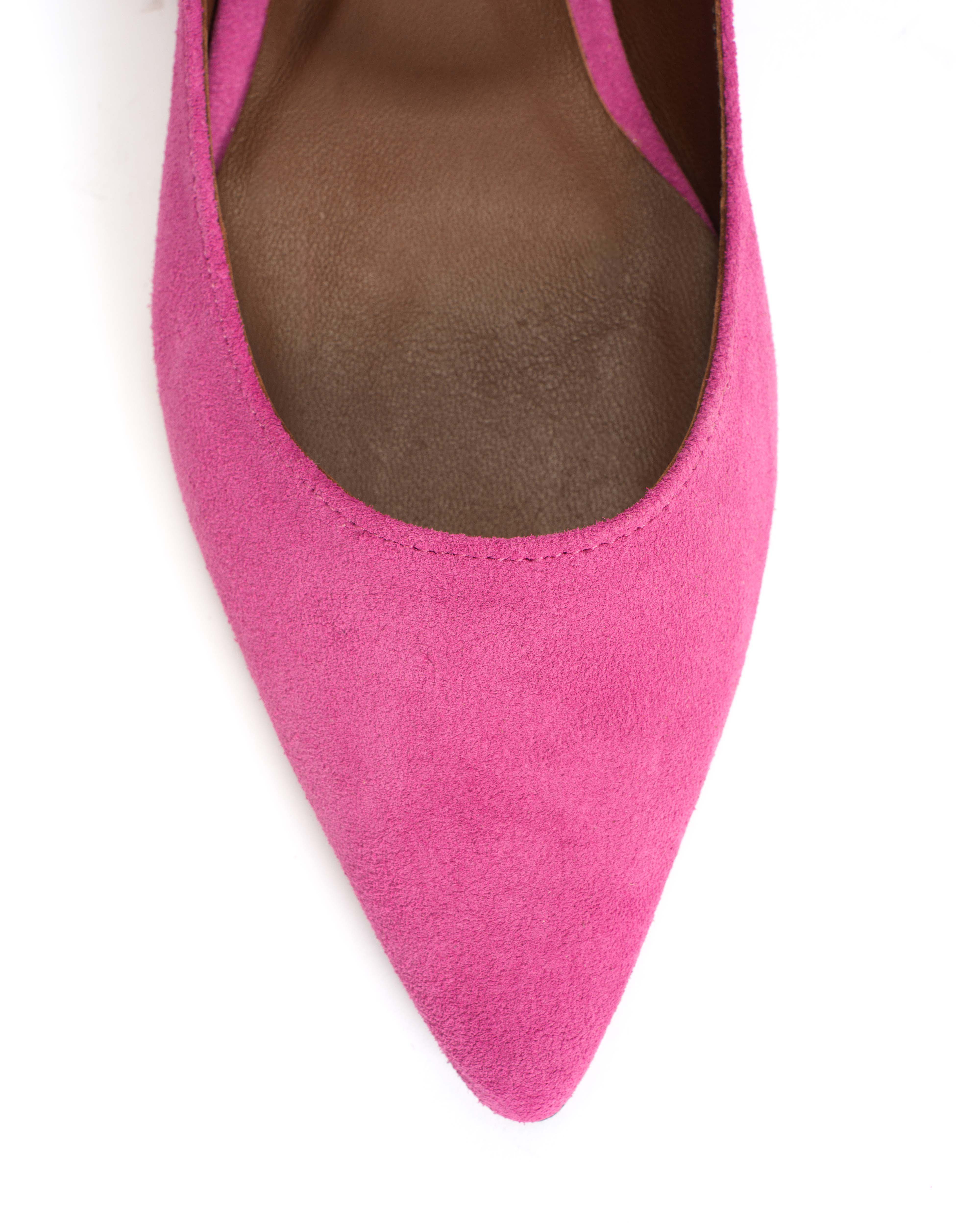Fifi Calf suede Raspberry sorbet - Image 6