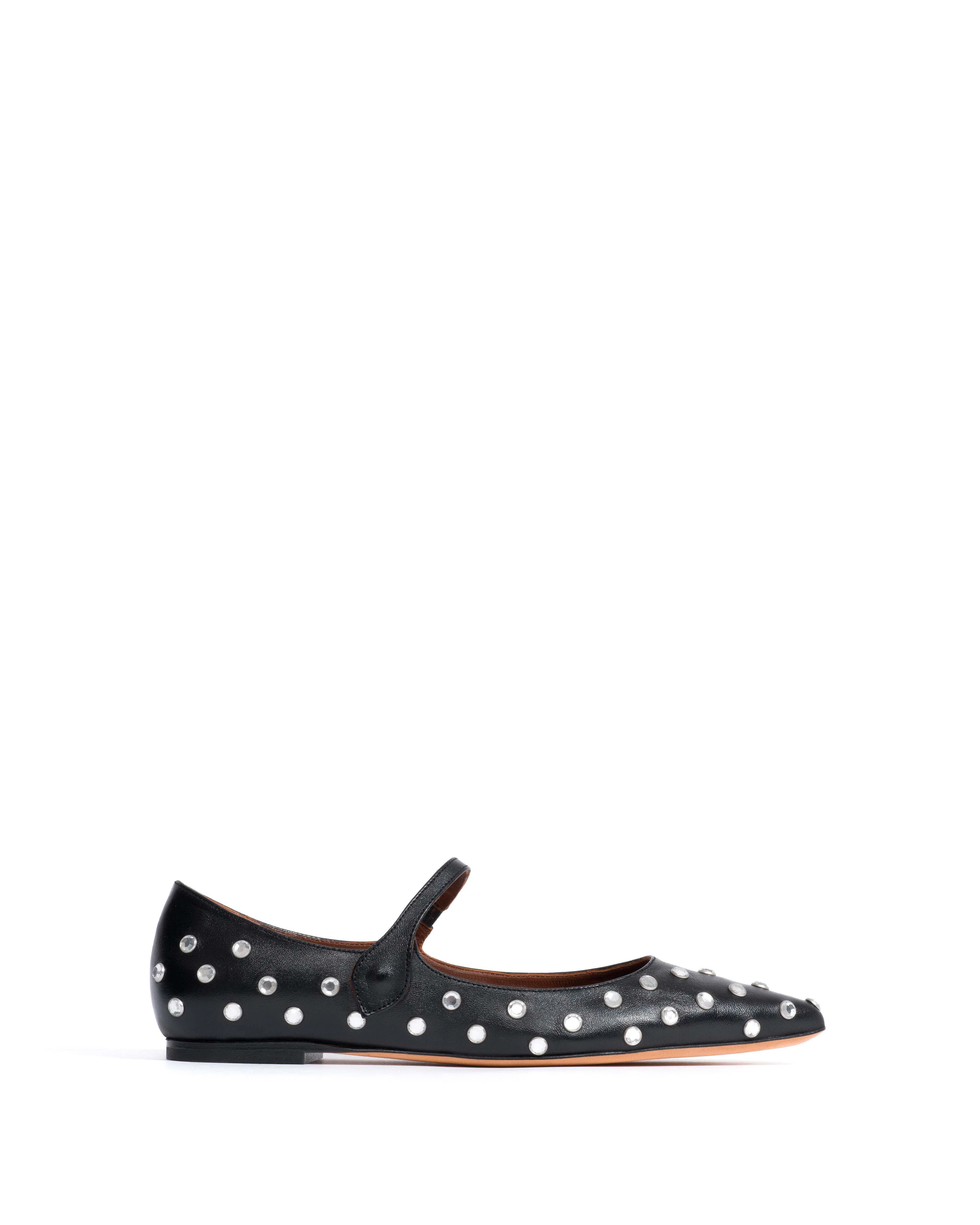 Fifi crystals Shiny lamb Black
