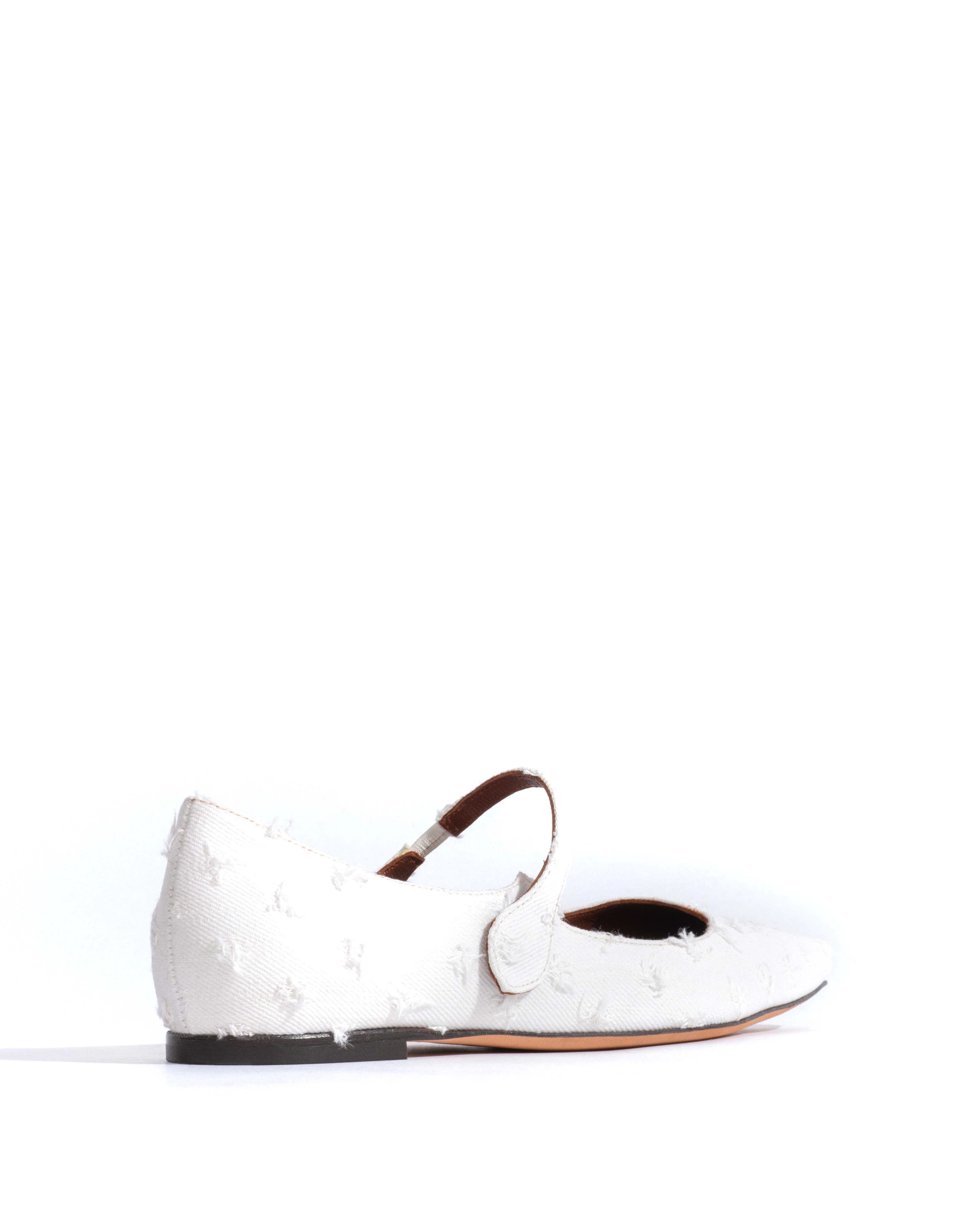 Fifi Denim Distressed washed white - Image 3