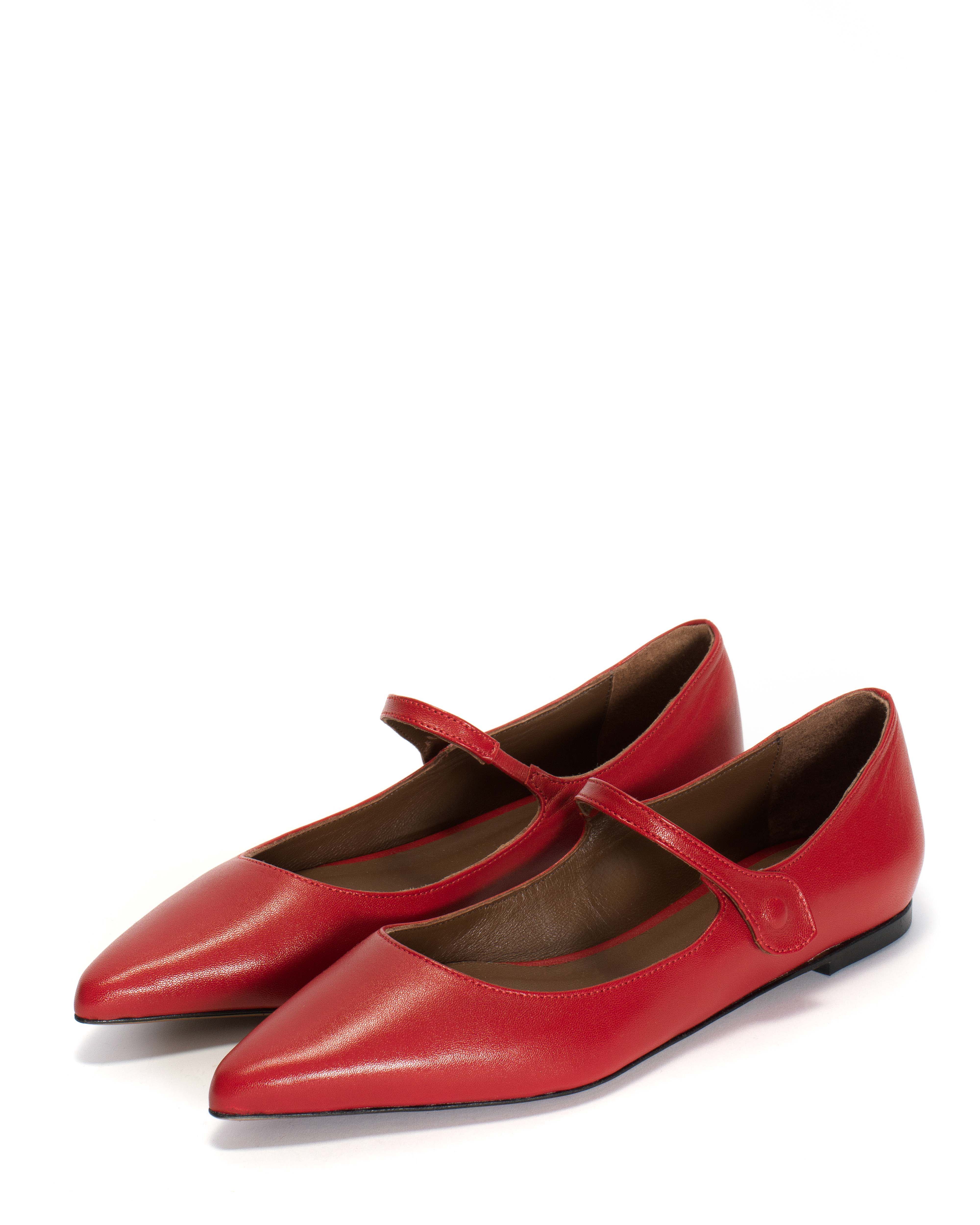 Fifi Shiny lamb Ruby red - Image 2