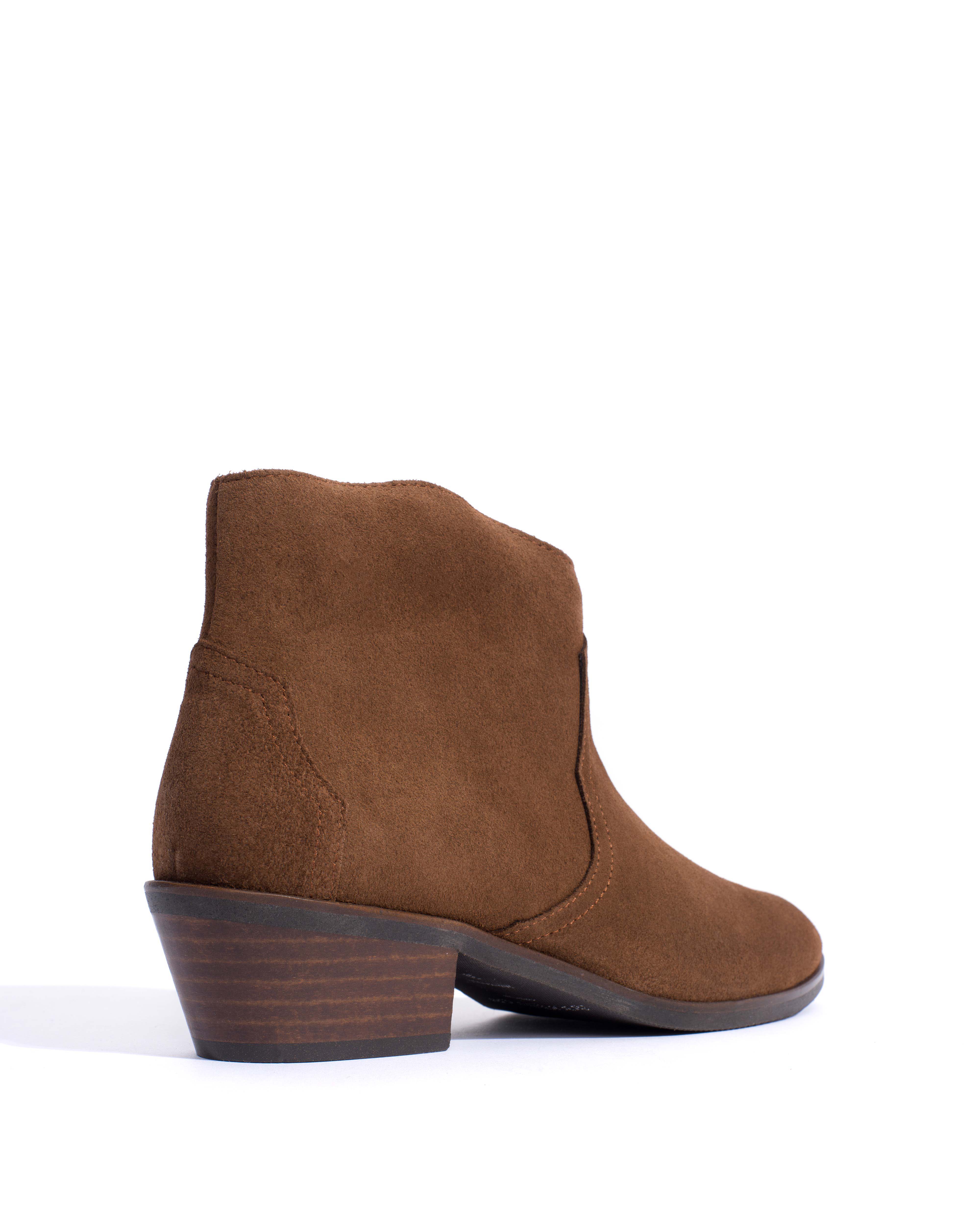 Fiona 35 Calf suede Coconut brown - Image 3