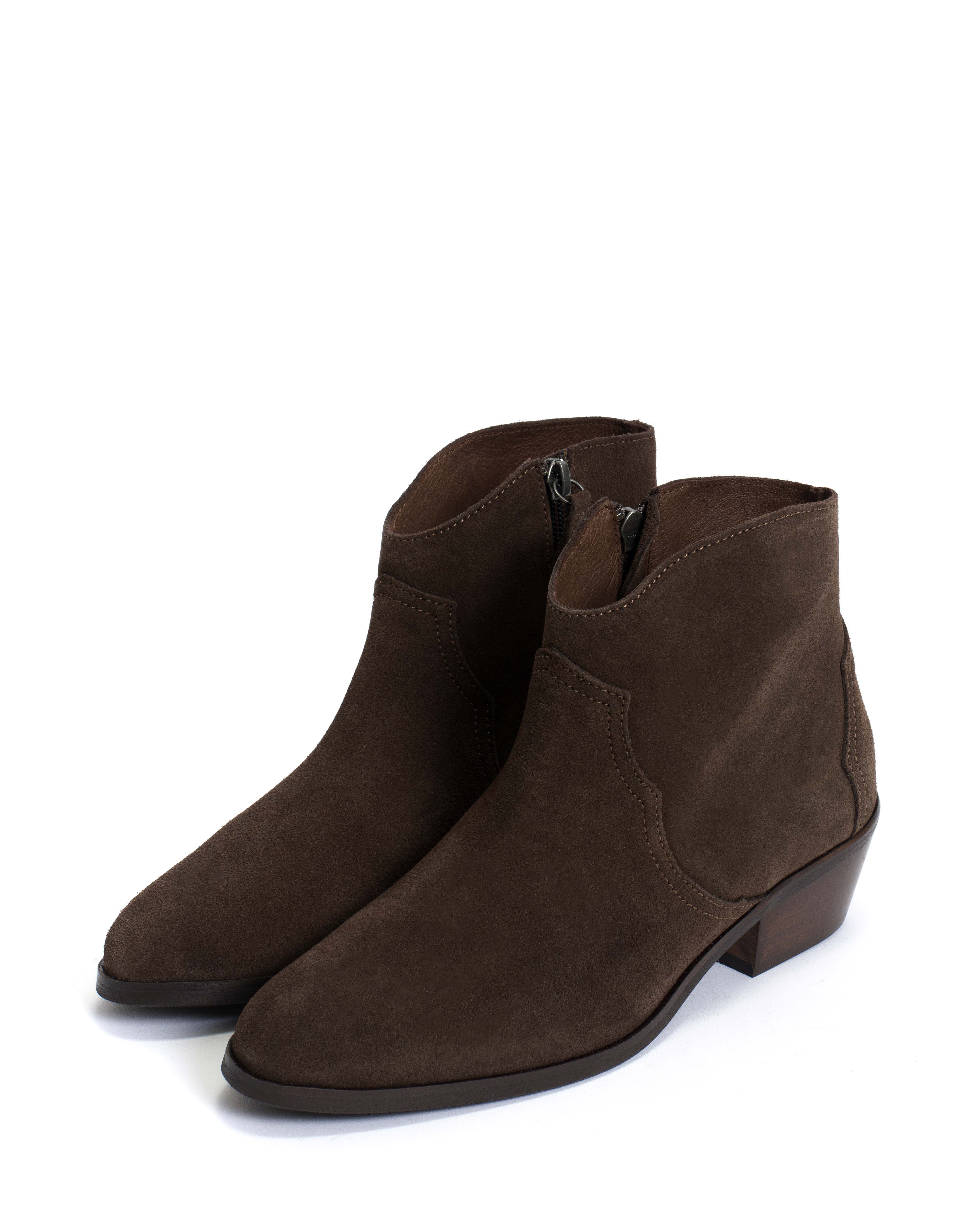 Fiona 35 Calf suede Coffee brown - Image 2