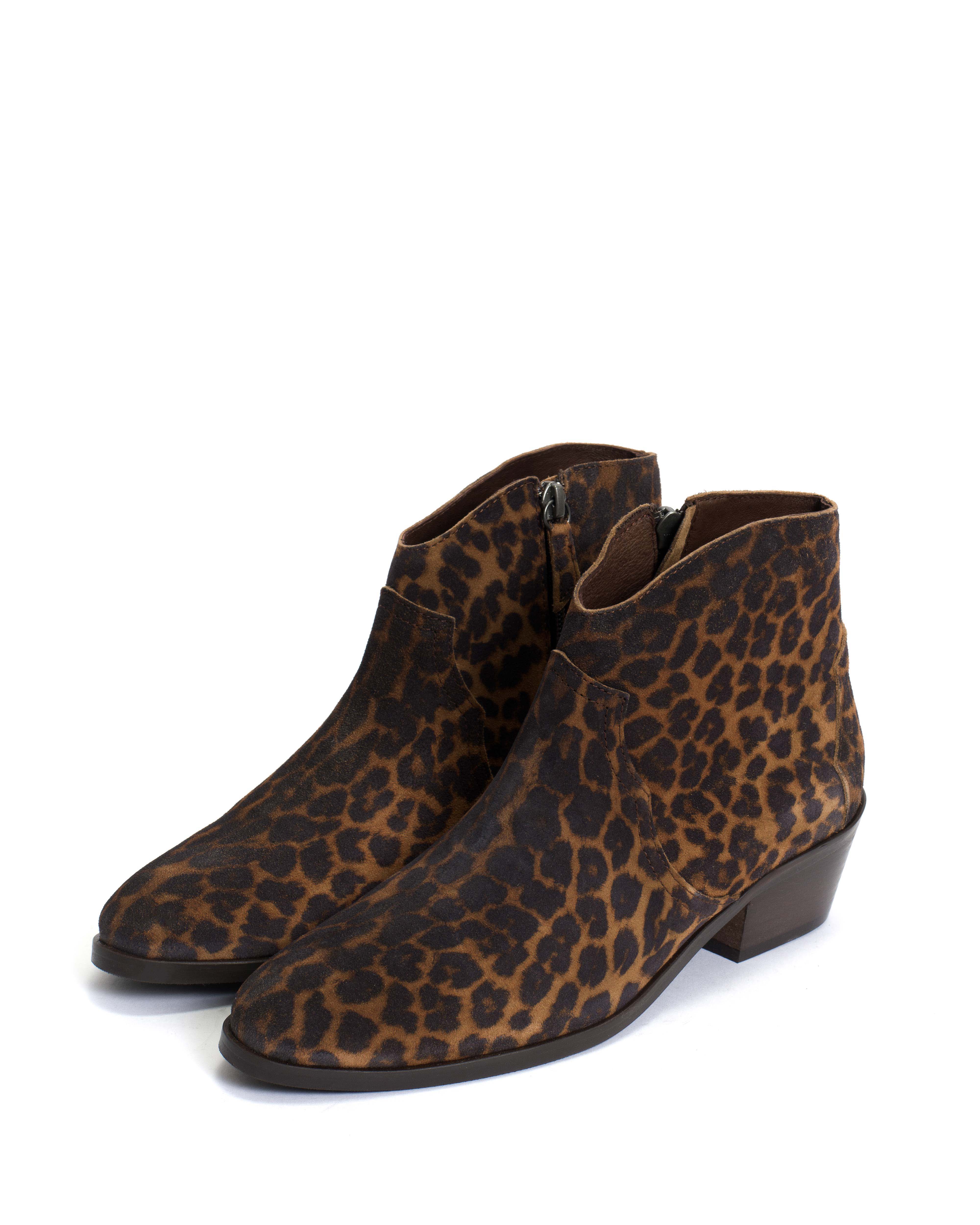 Fiona 35 Calf suede print Leopard - Image 2