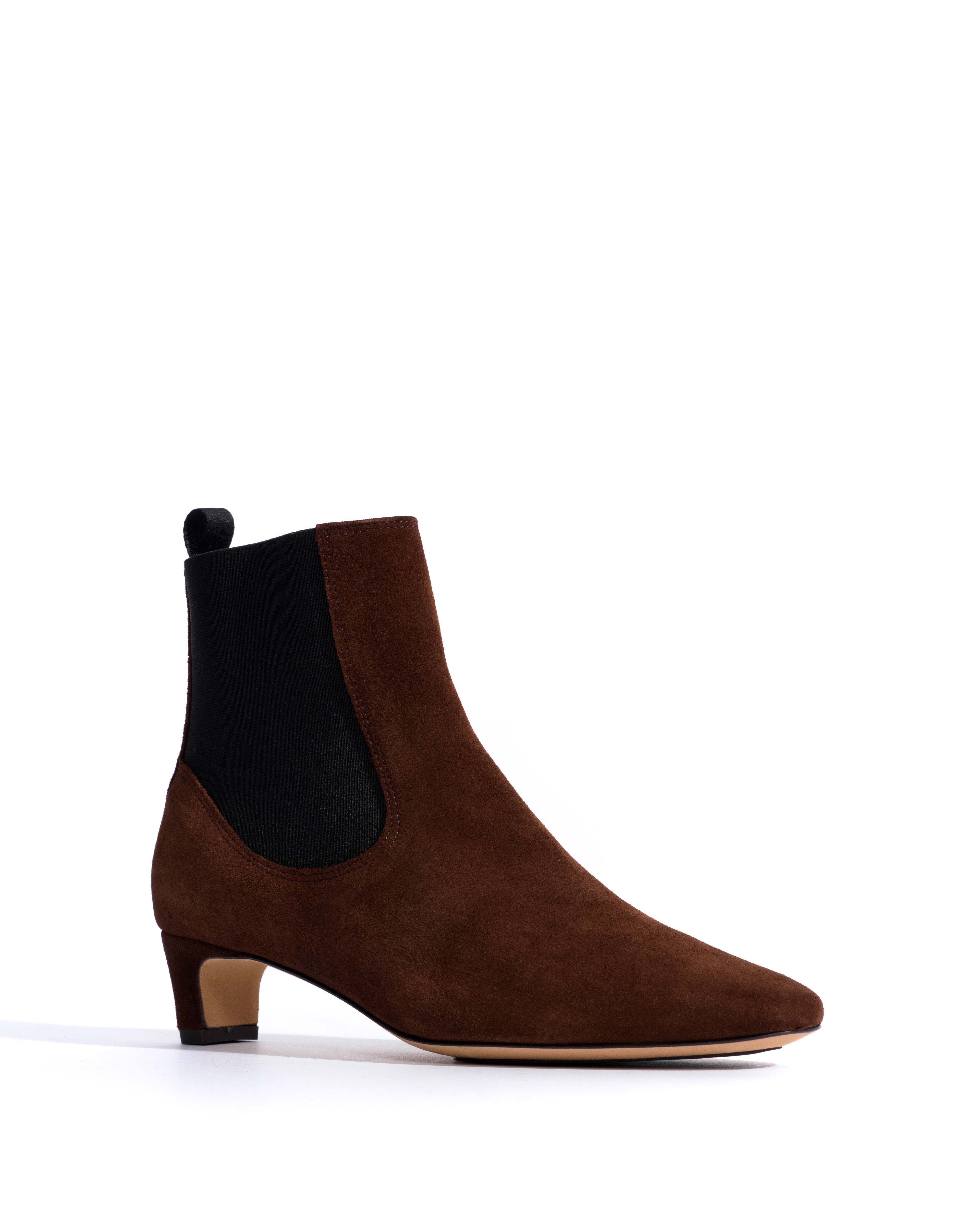 Gaby 40 Calf suede Chocolate - Image 2