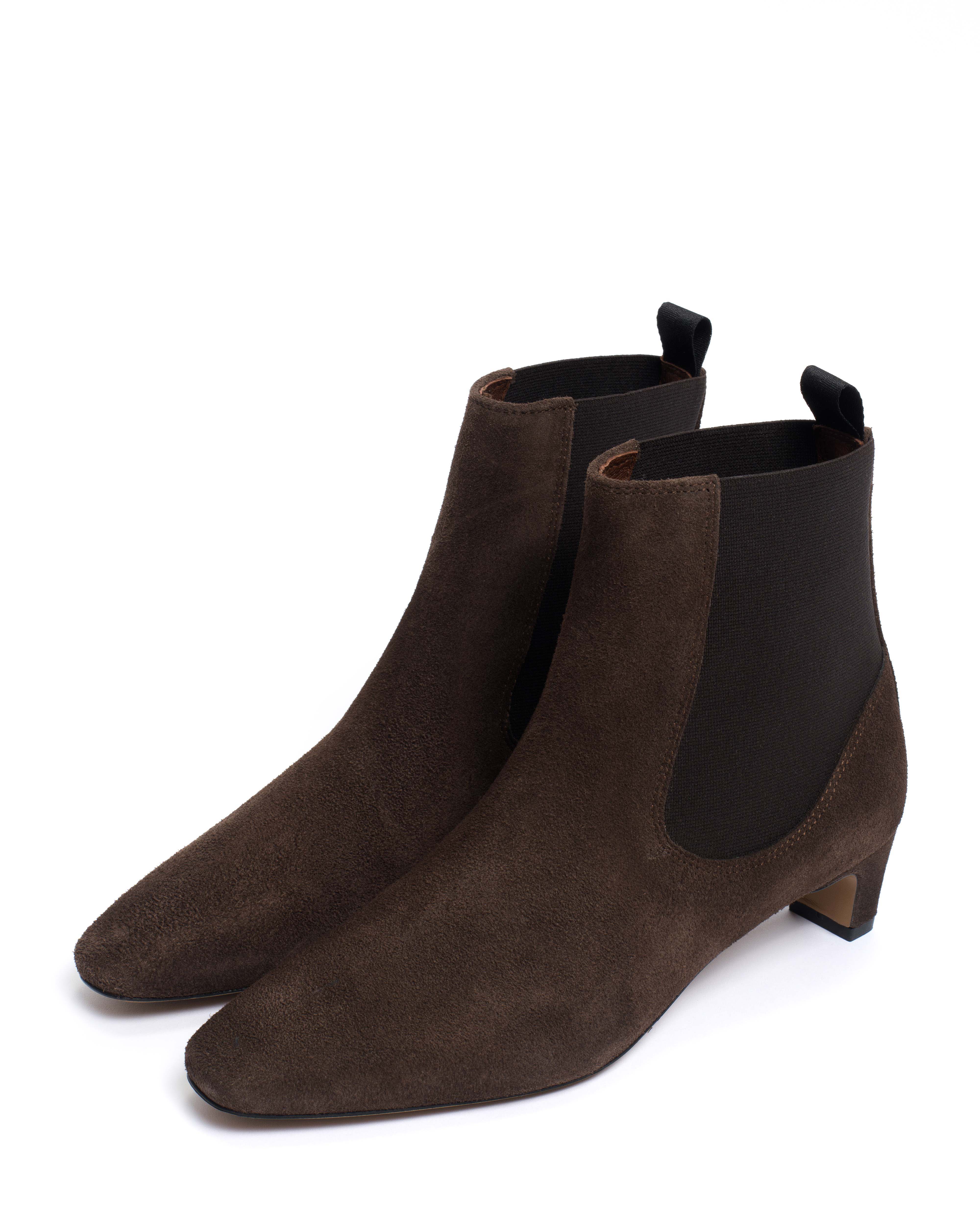 Gaby 40 Calf suede Coffee brown - Image 2