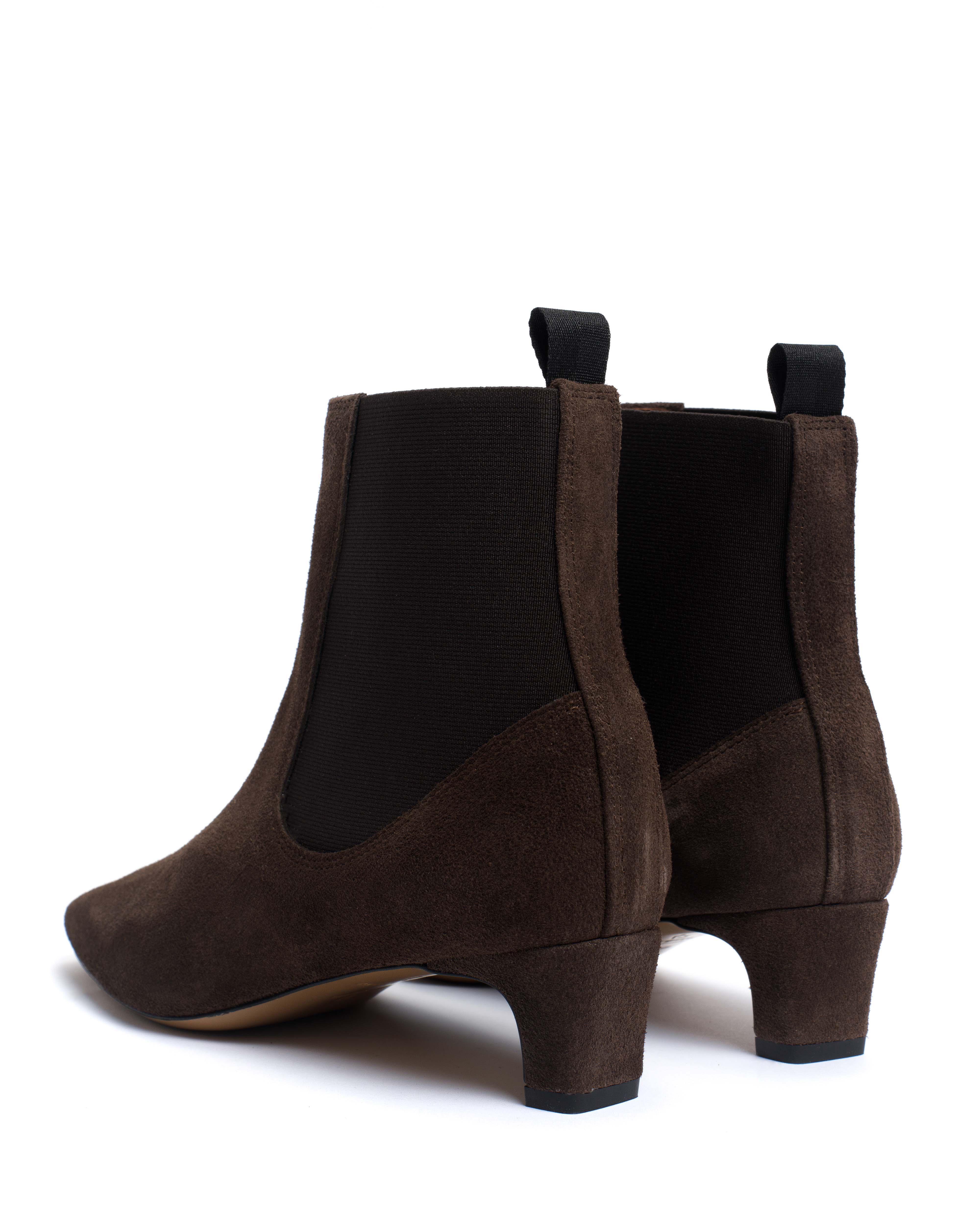 Gaby 40 Calf suede Coffee brown - Image 5