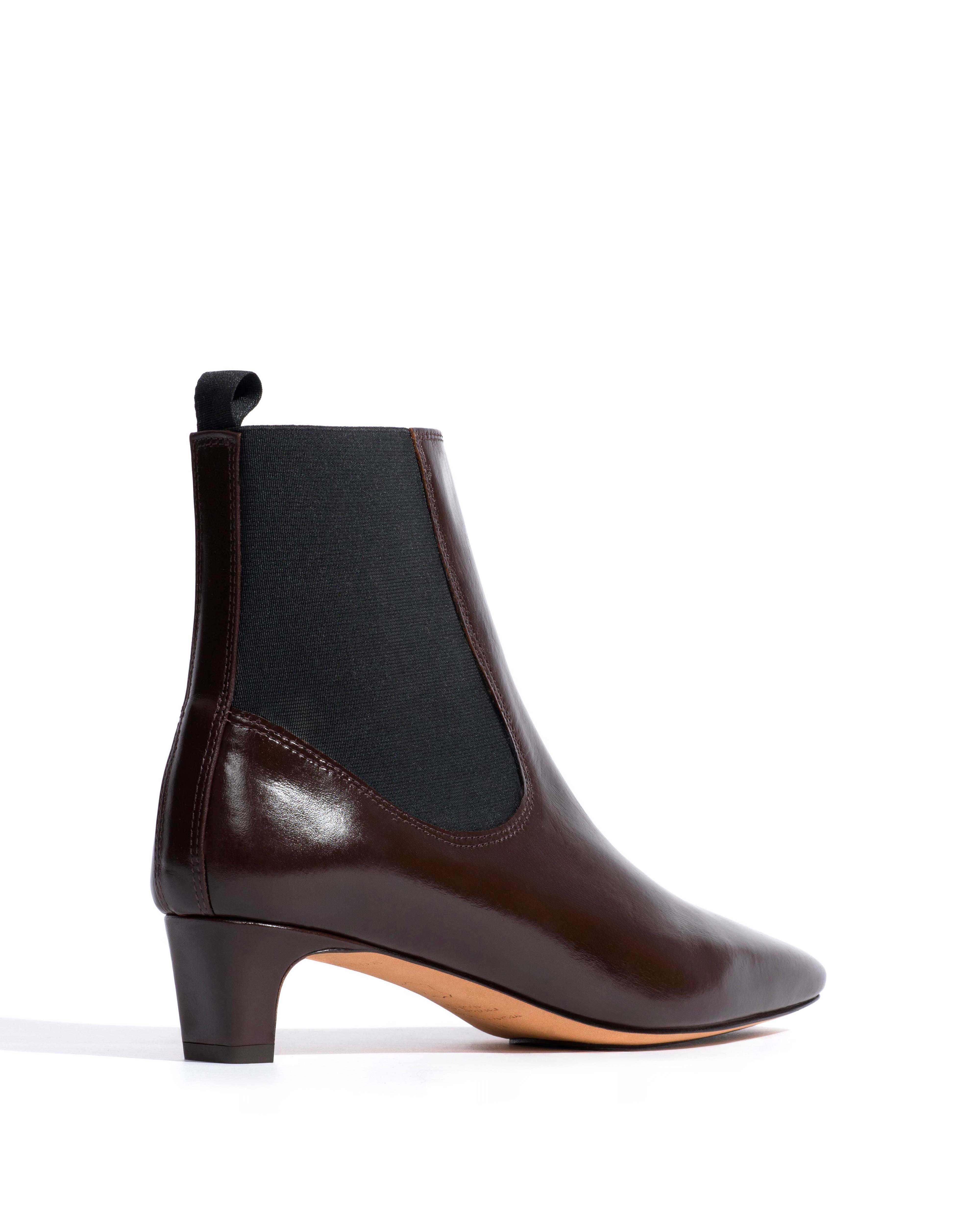 Gaby 40 Crinkled soft calf Espresso brown - Image 3