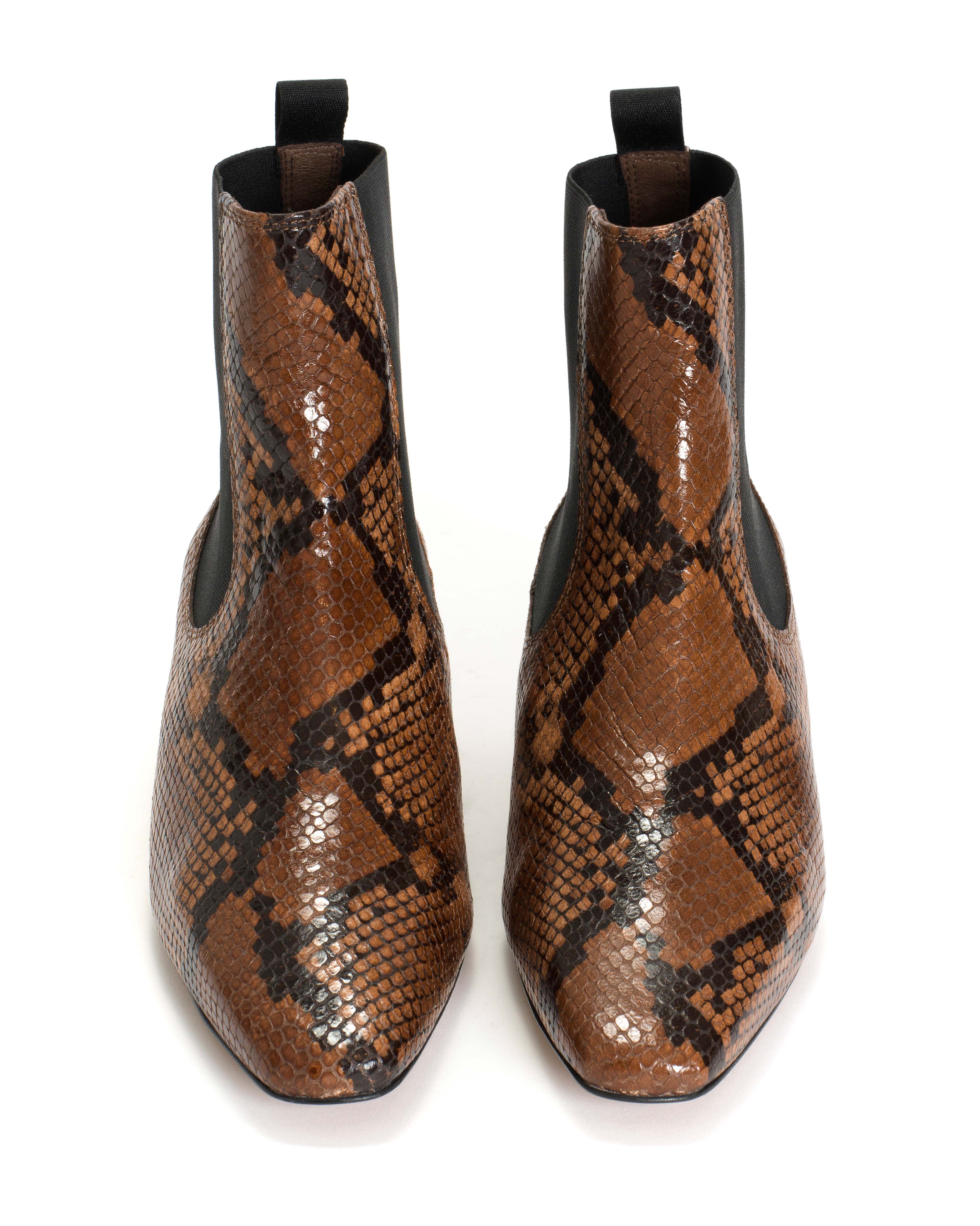 Gaby 40 Snake calf Hazelnut - Image 3
