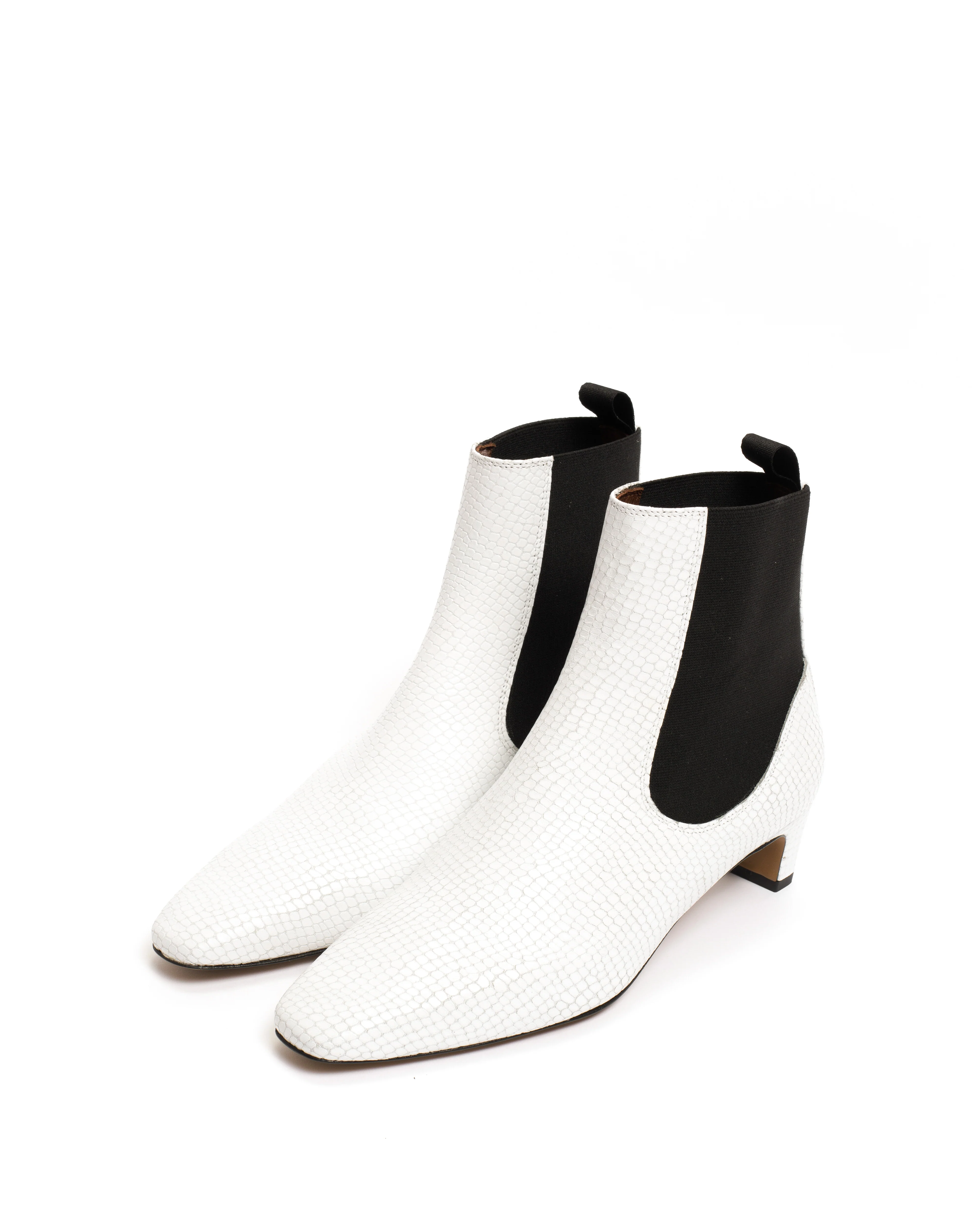 Gaby 40 Snake calf White - Image 2