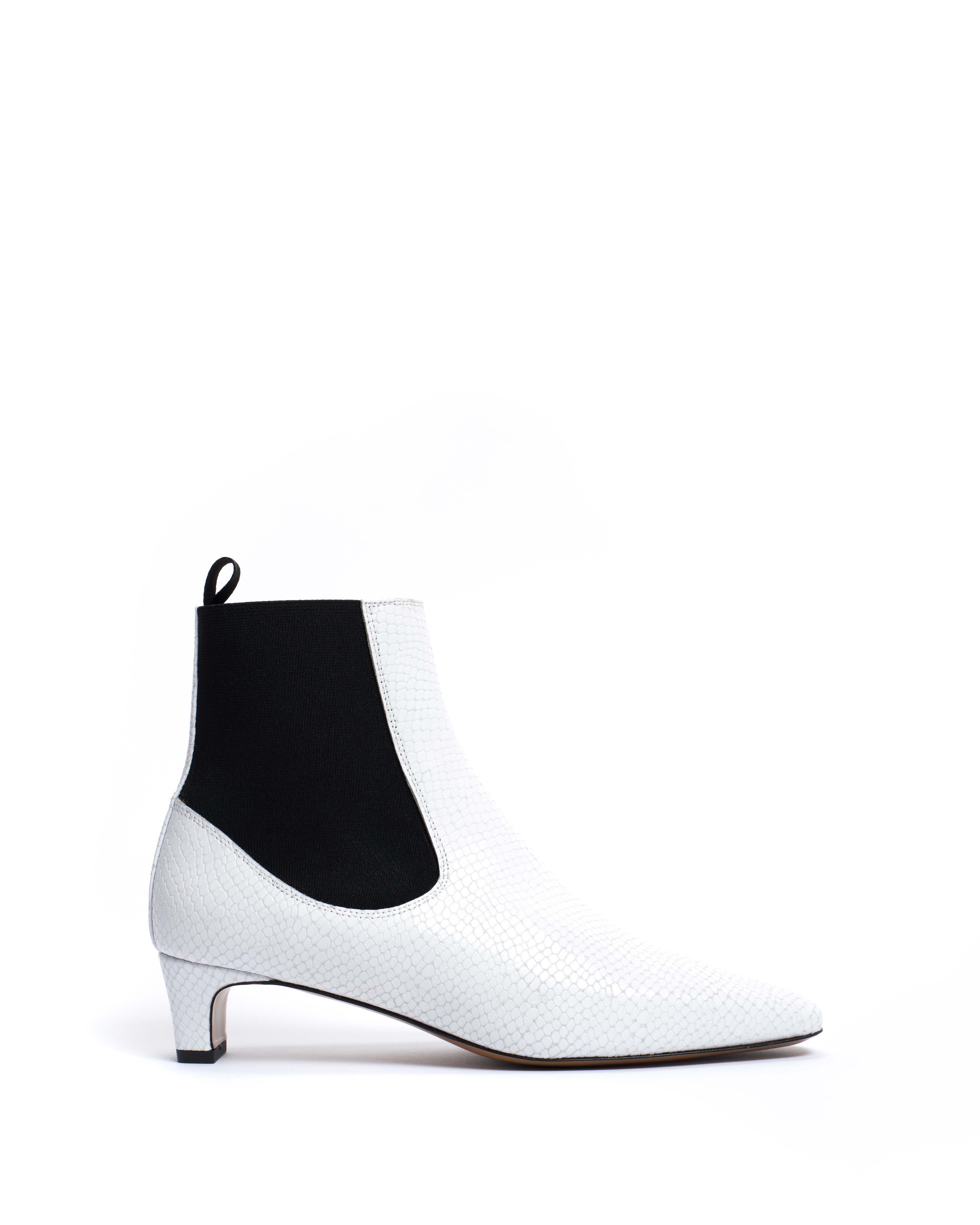 Gaby 40 Snake calf White - Image 4