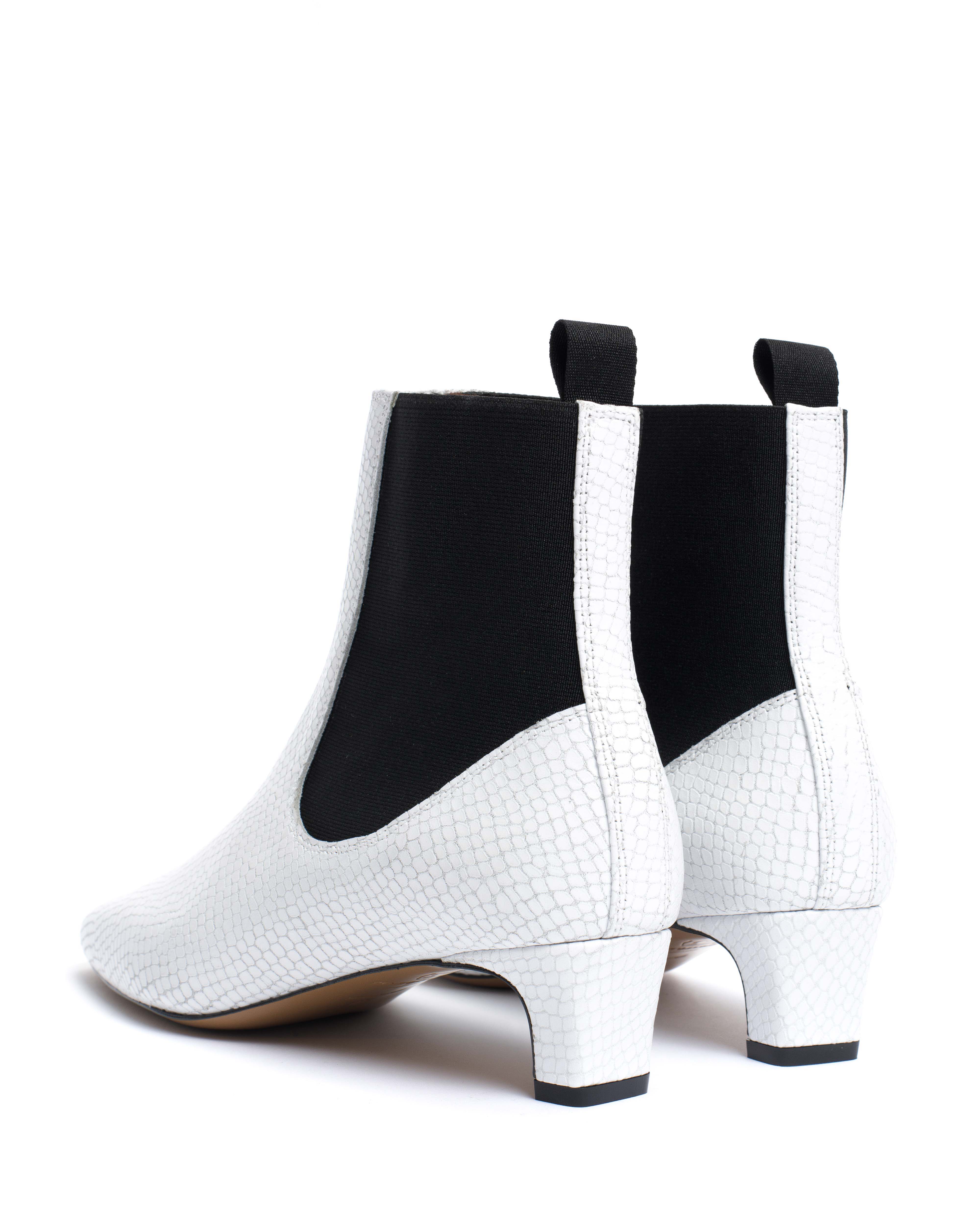 Gaby 40 Snake calf White - Image 7