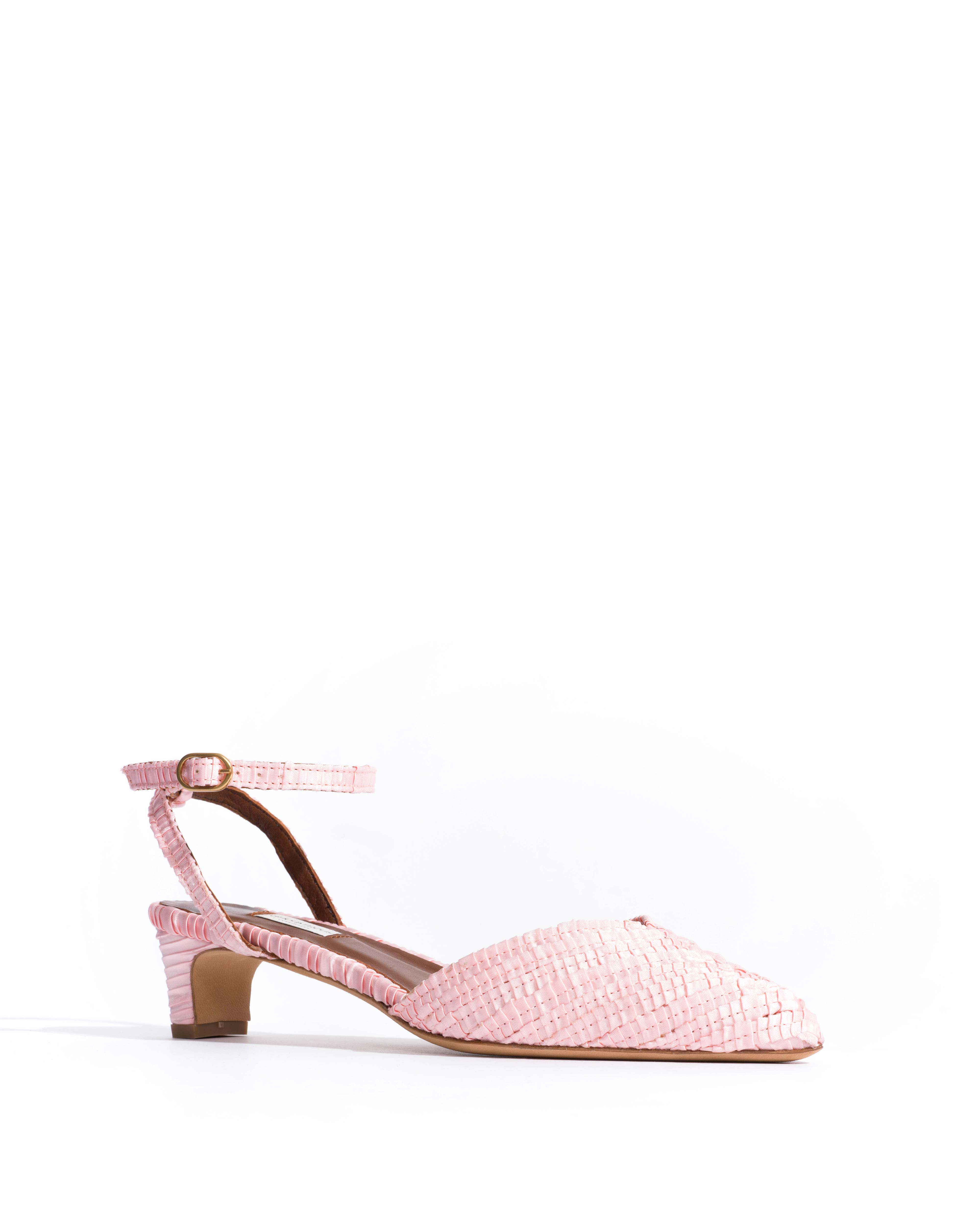 Givia 40 Pleated satin Dreamy pink - Image 2