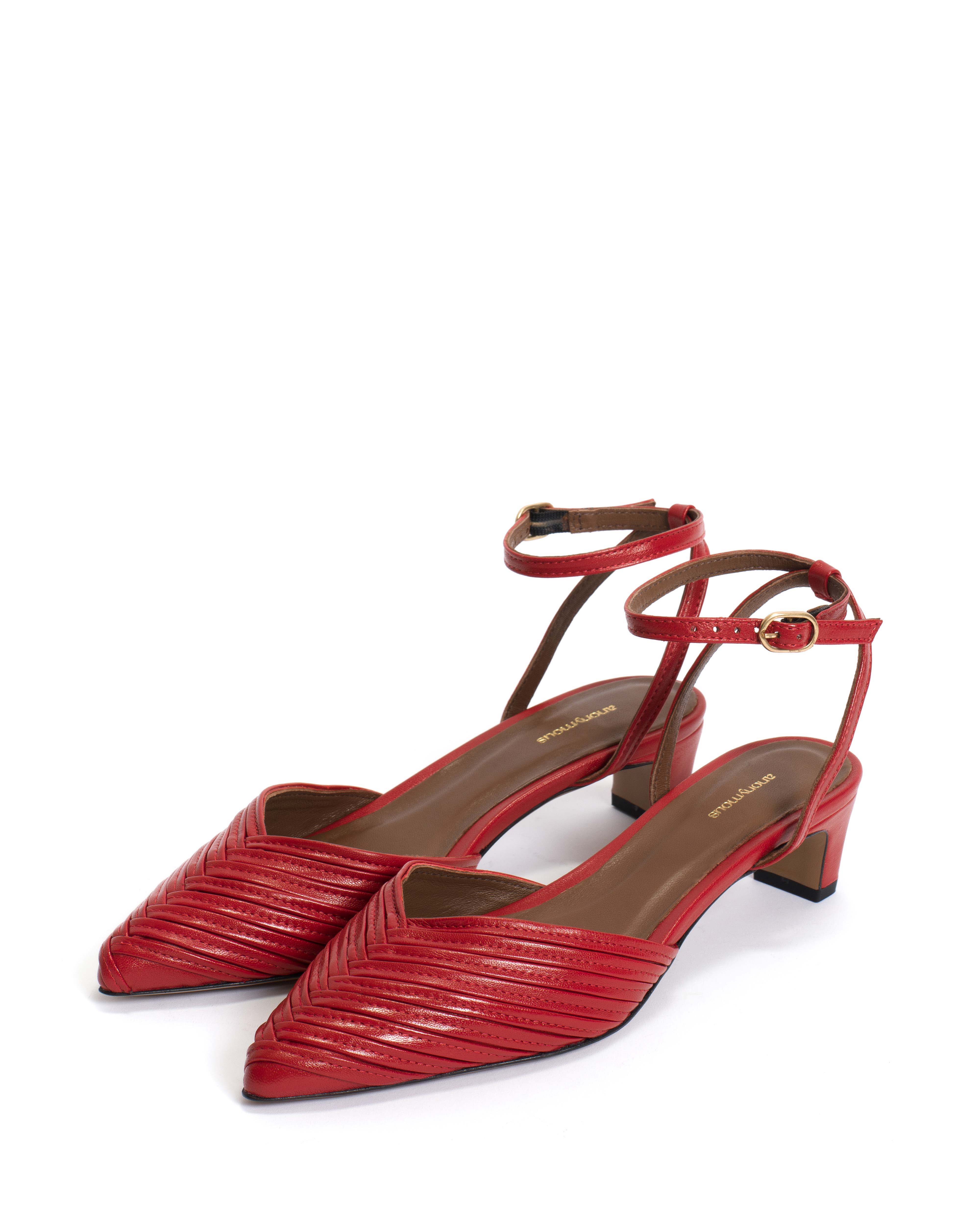Givia 40 Shiny lamb Ruby red - Image 2