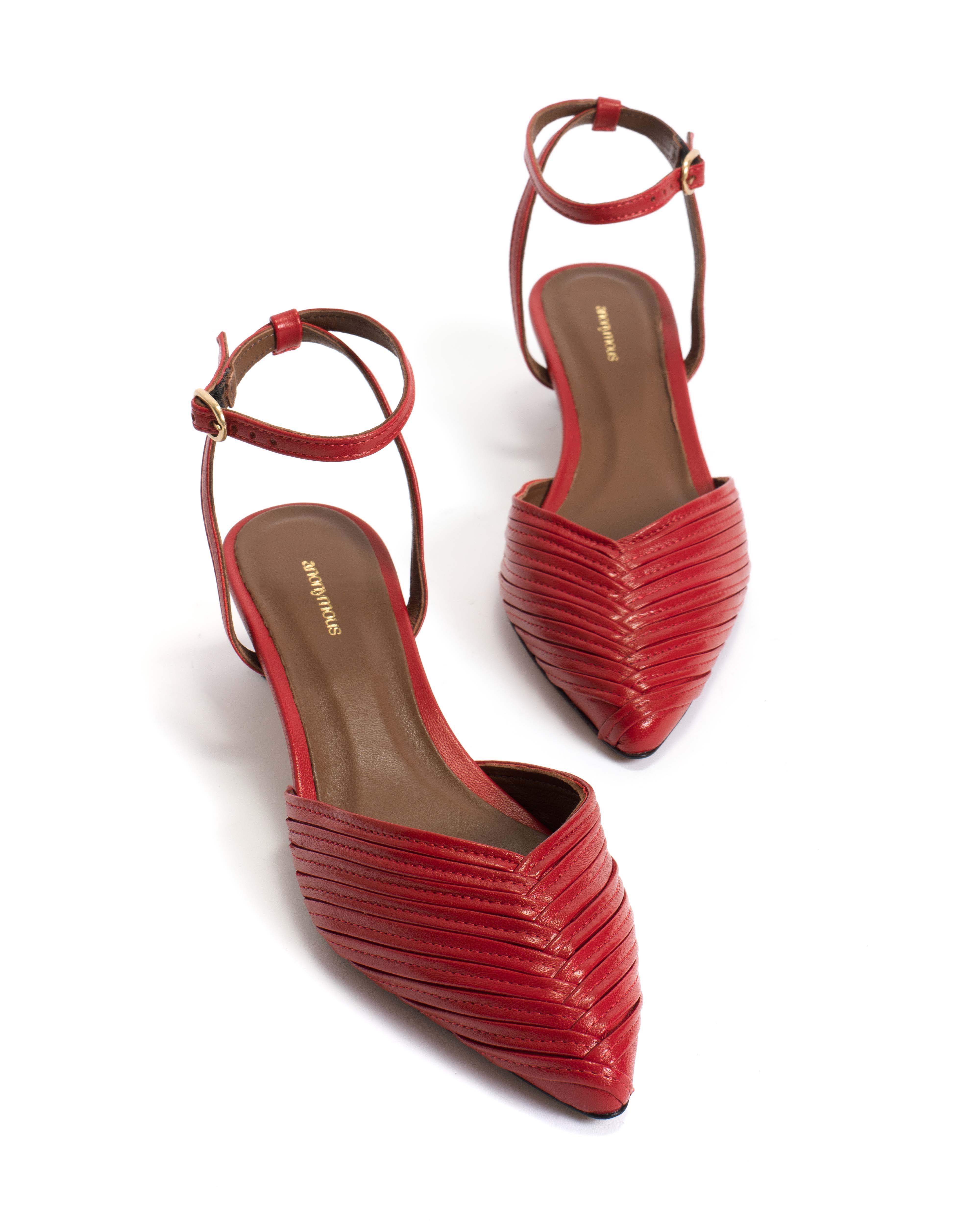 Givia 40 Shiny lamb Ruby red - Image 6