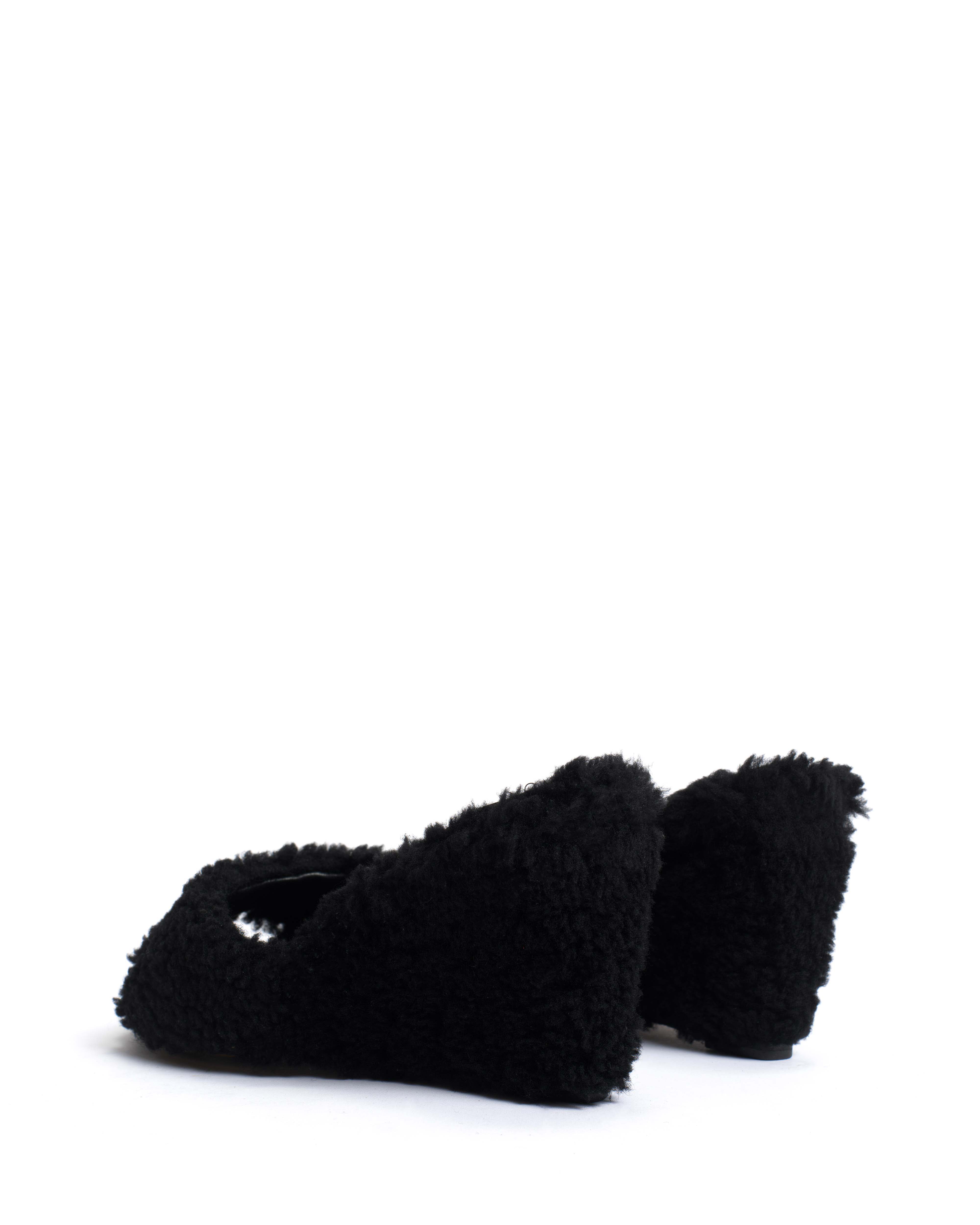 Gwen shearling Lamb shearling Black - Image 4