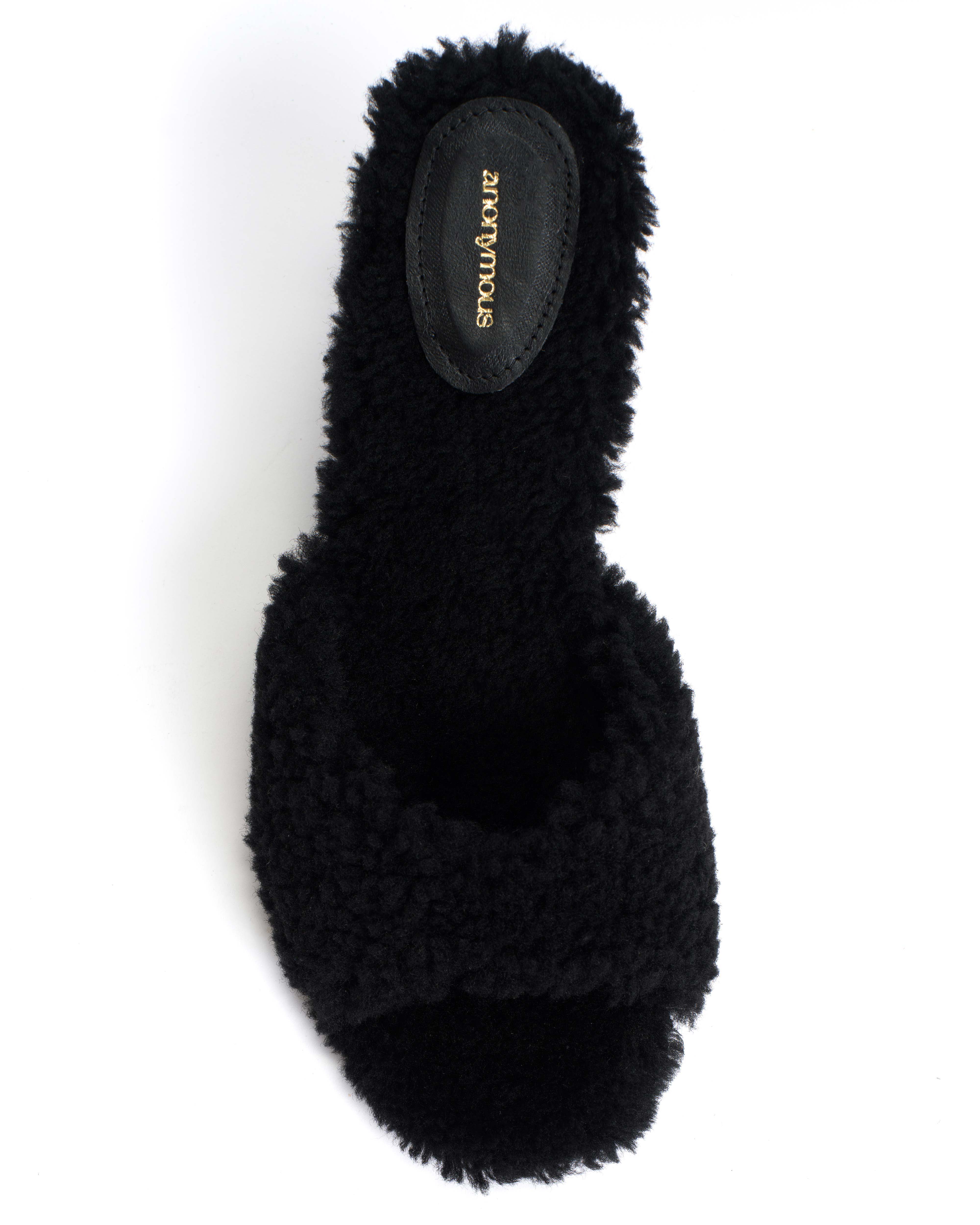 Gwen shearling Lamb shearling Black - Image 6