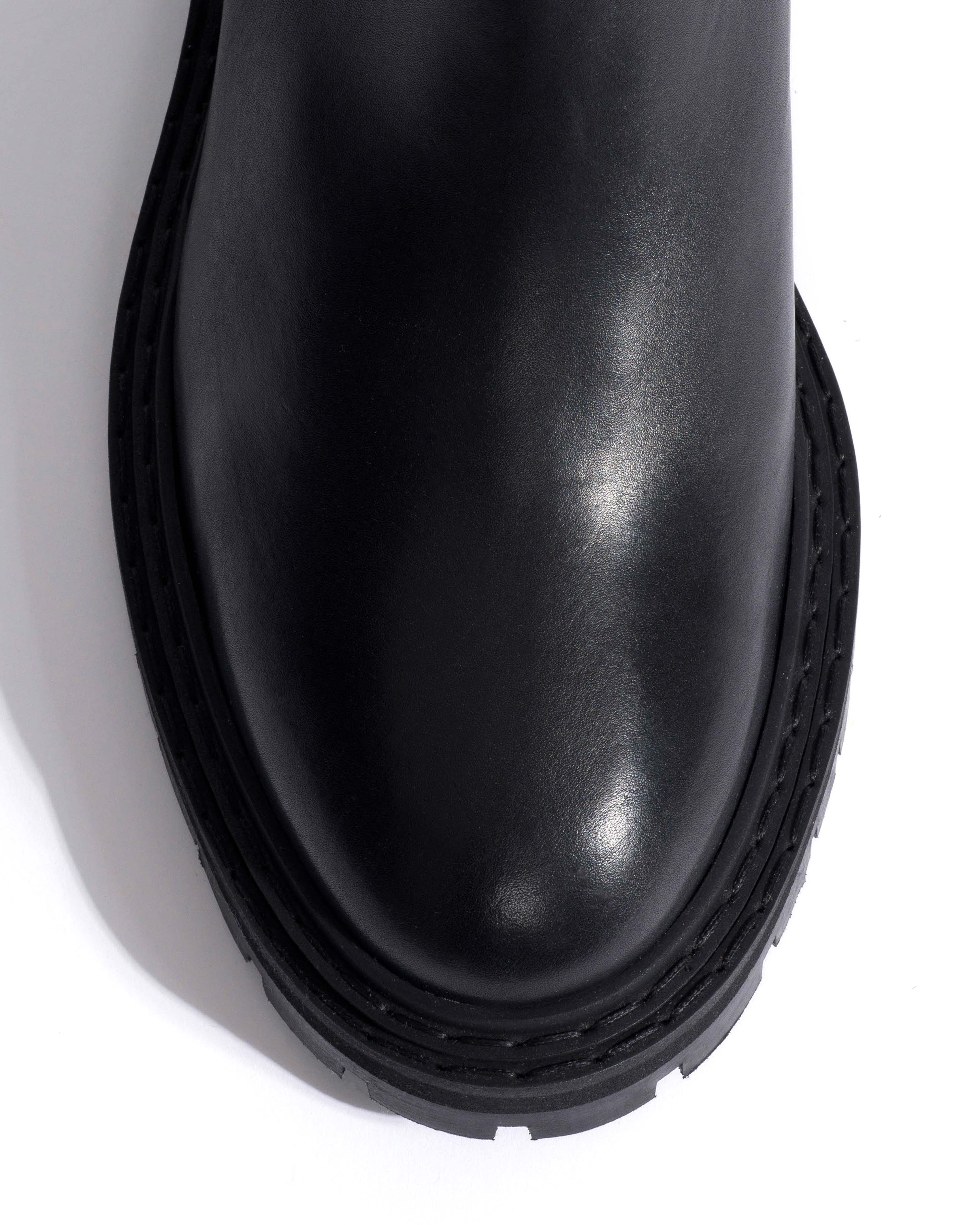 Haily high cut Soft calf Black - Image 5