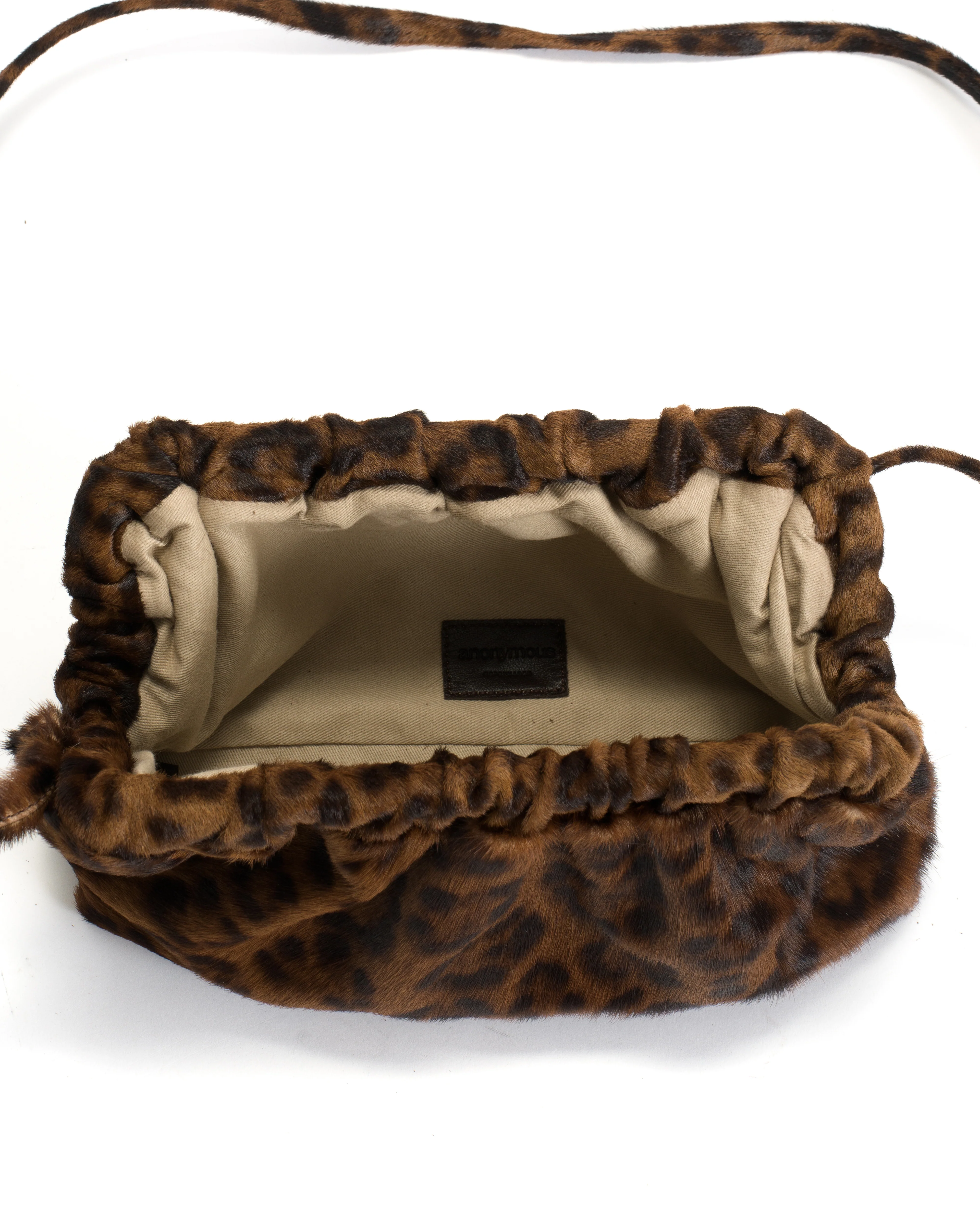 Hally classic cloud bag Calf hair Leopard - Image 3
