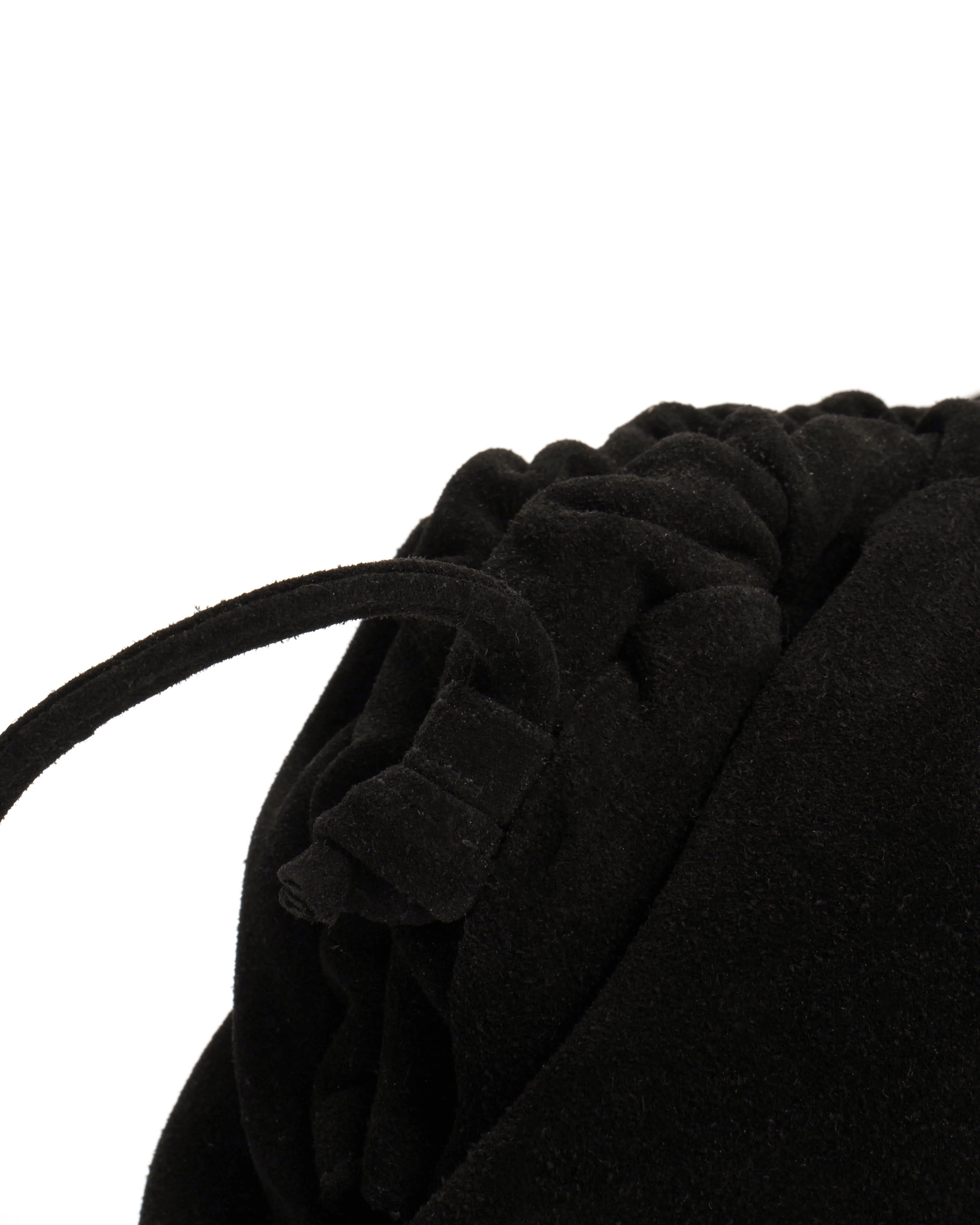Hally classic cloud bag Calf suede Black - Image 4