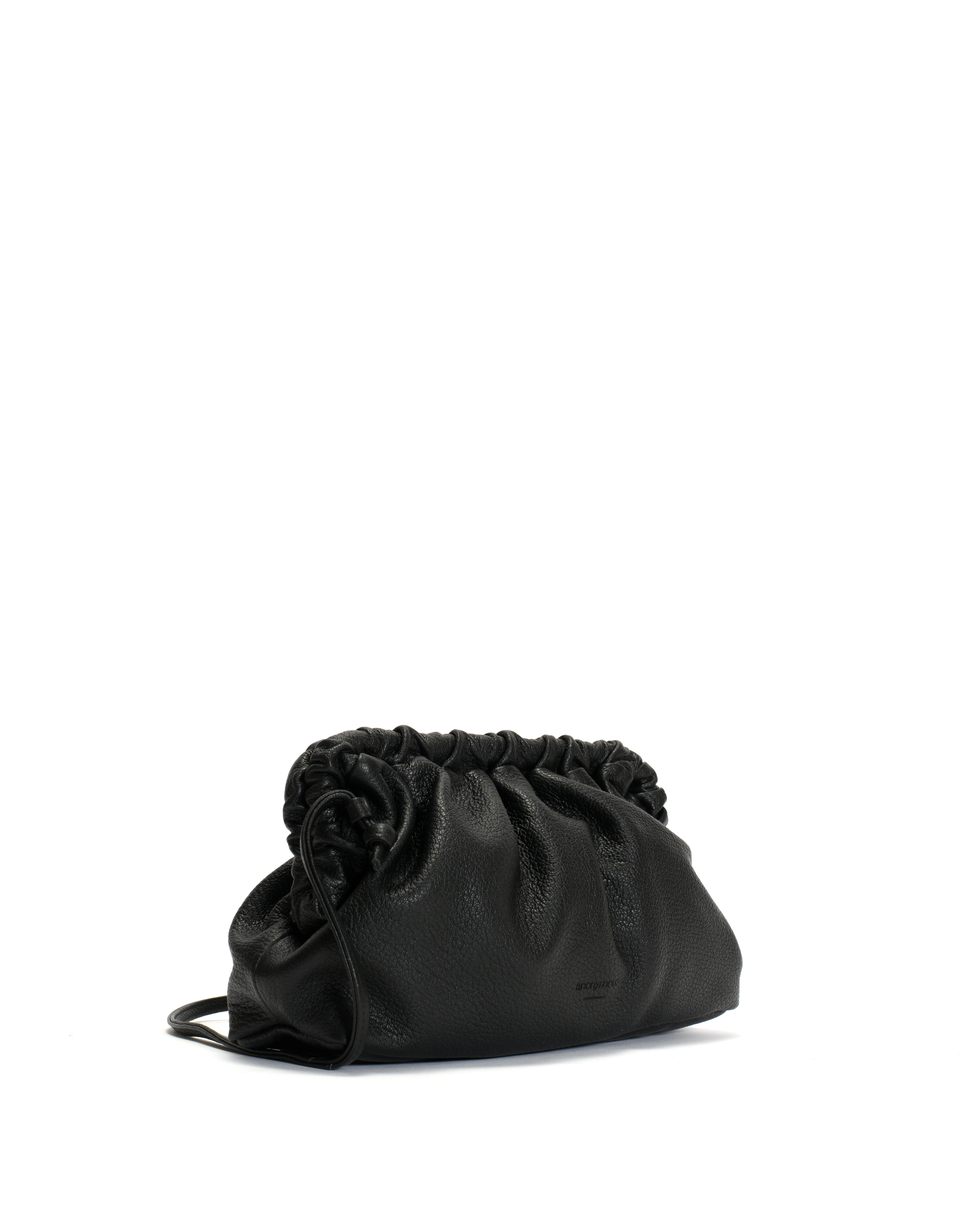 Hally classic cloud bag Grained chevre goat Black - Image 2