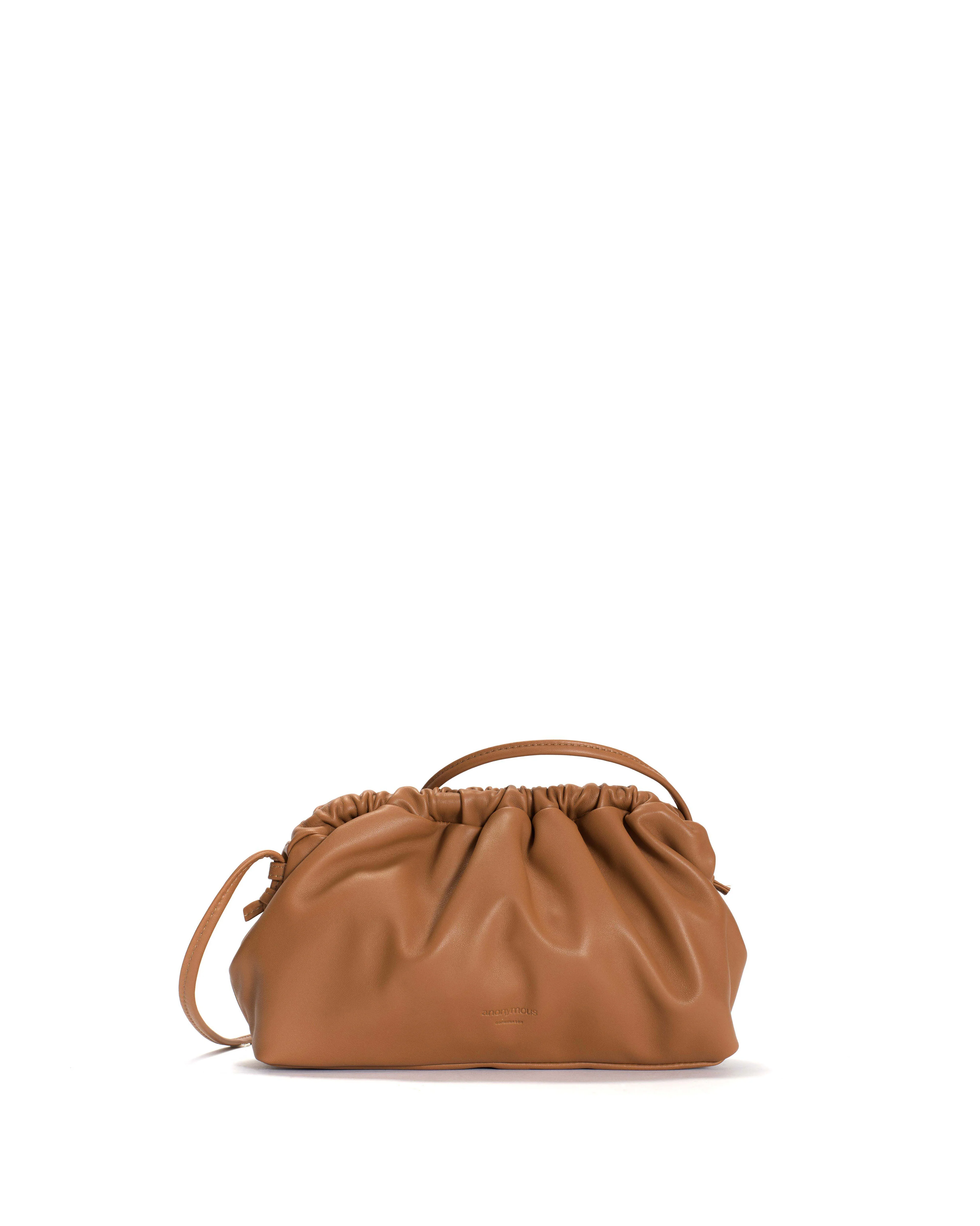 Hally classic cloud bag Silky lamb Caramel