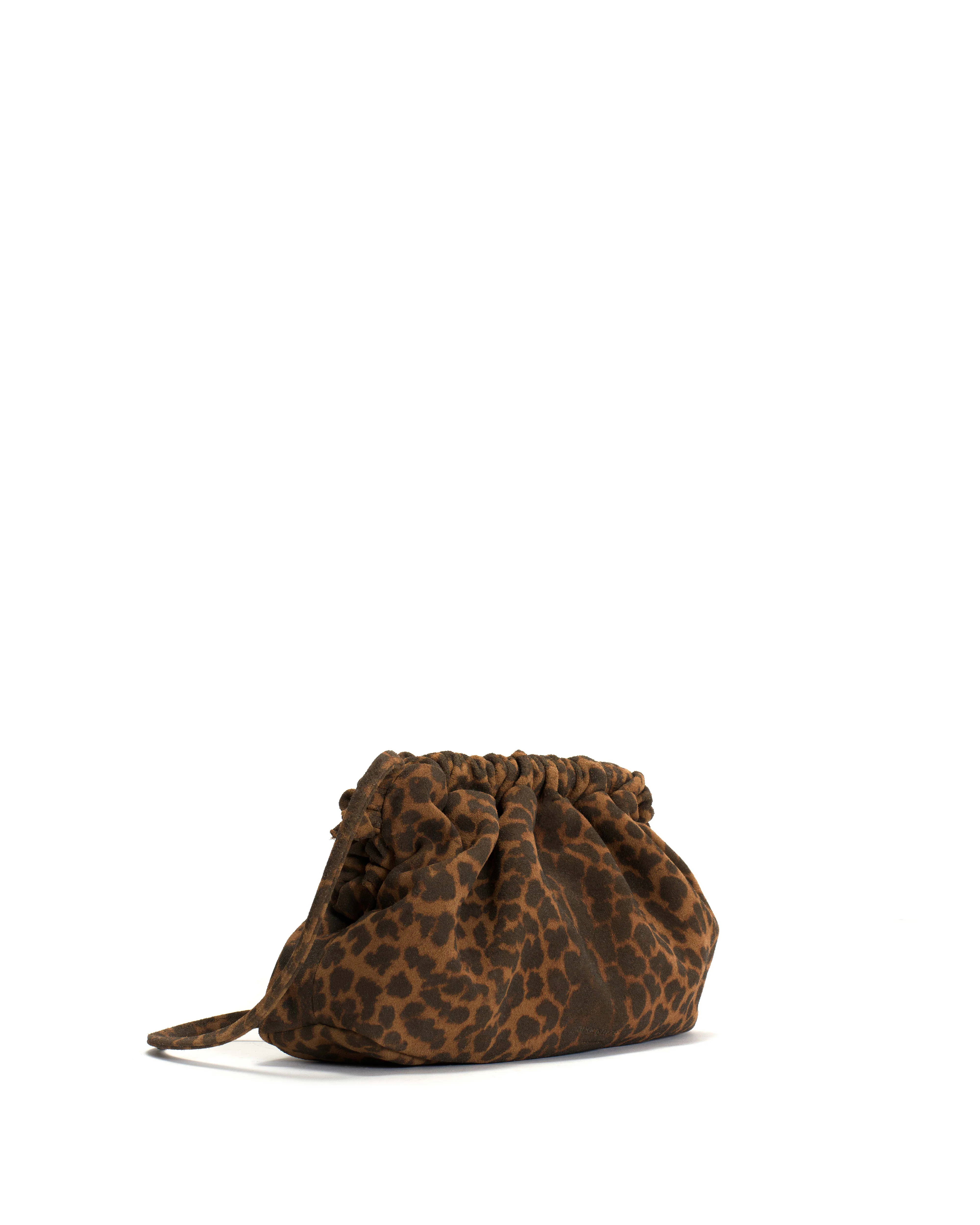 Hally petite cloud bag Calf suede print Leopard - Image 2