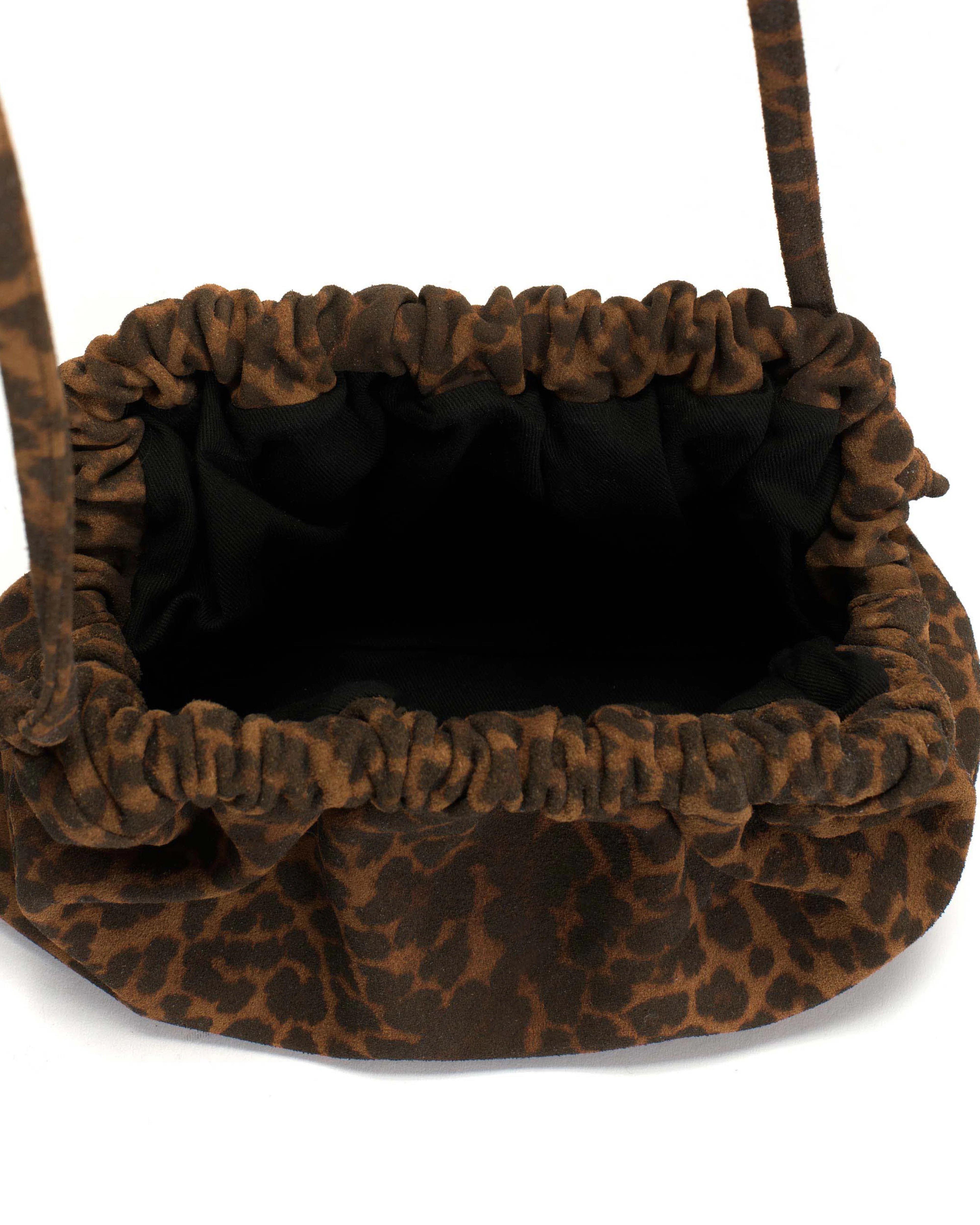 Hally petite cloud bag Calf suede print Leopard - Image 3