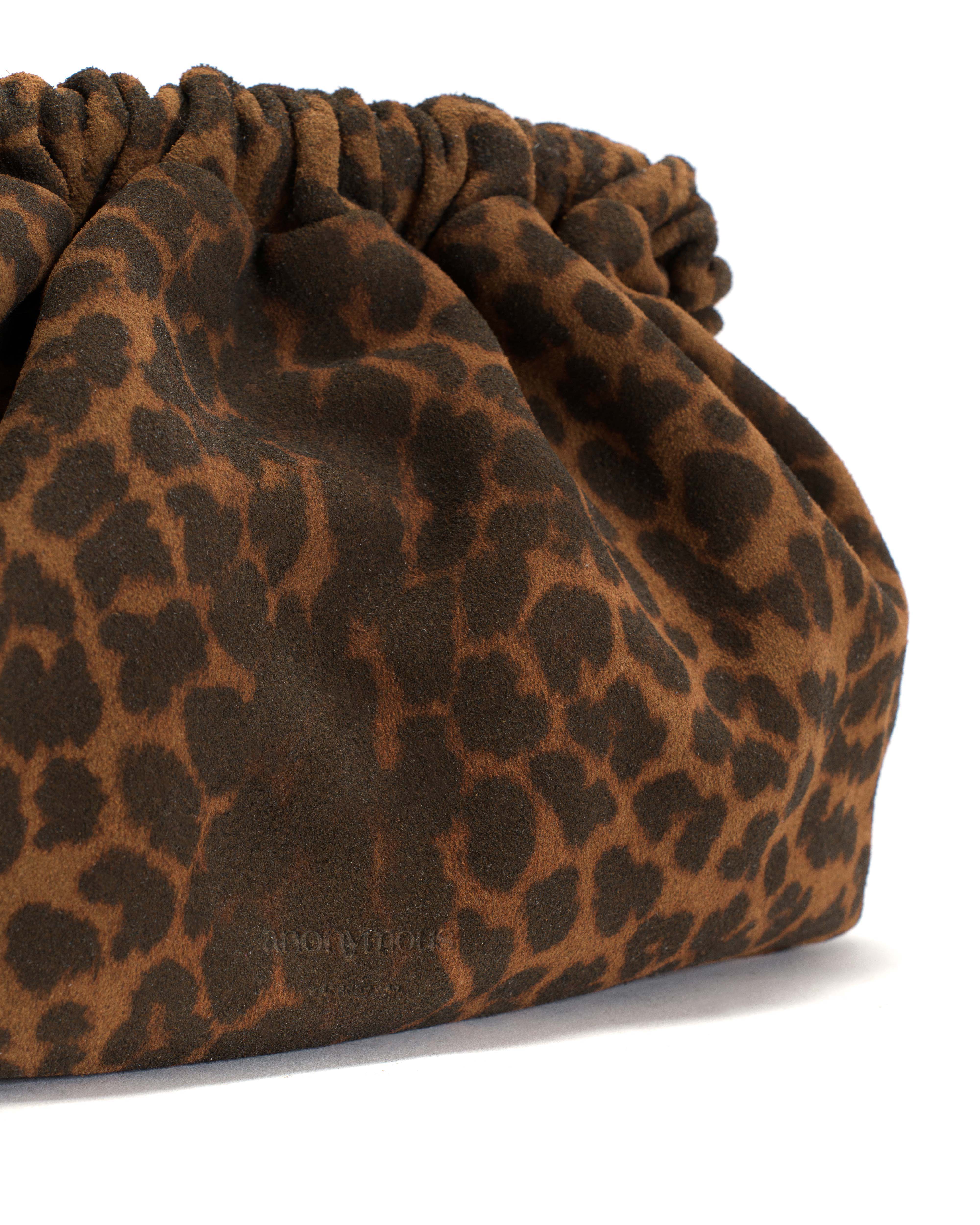 Hally petite cloud bag Calf suede print Leopard - Image 4