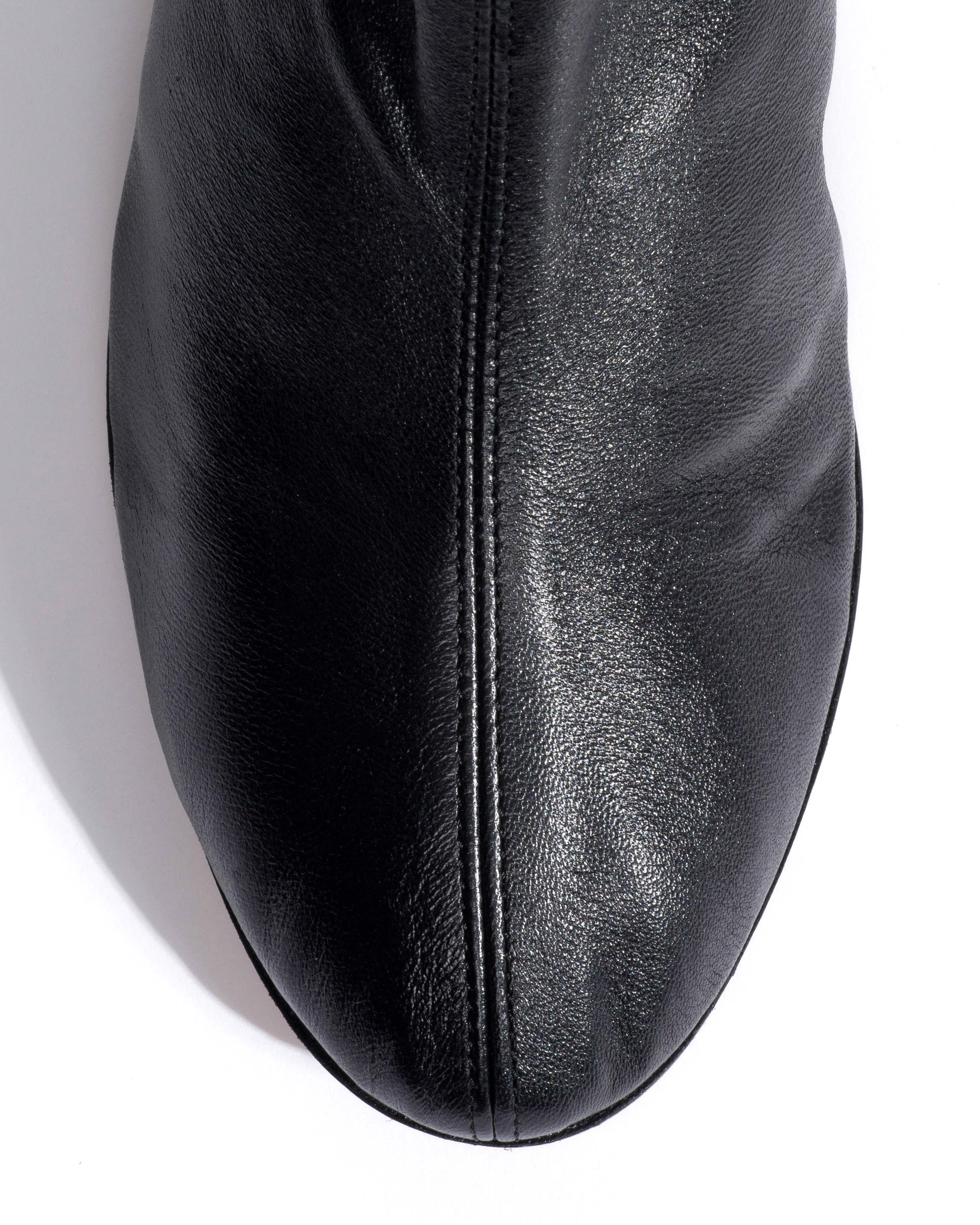 Hanny 40 covered stretch Silky lamb Black - Image 5