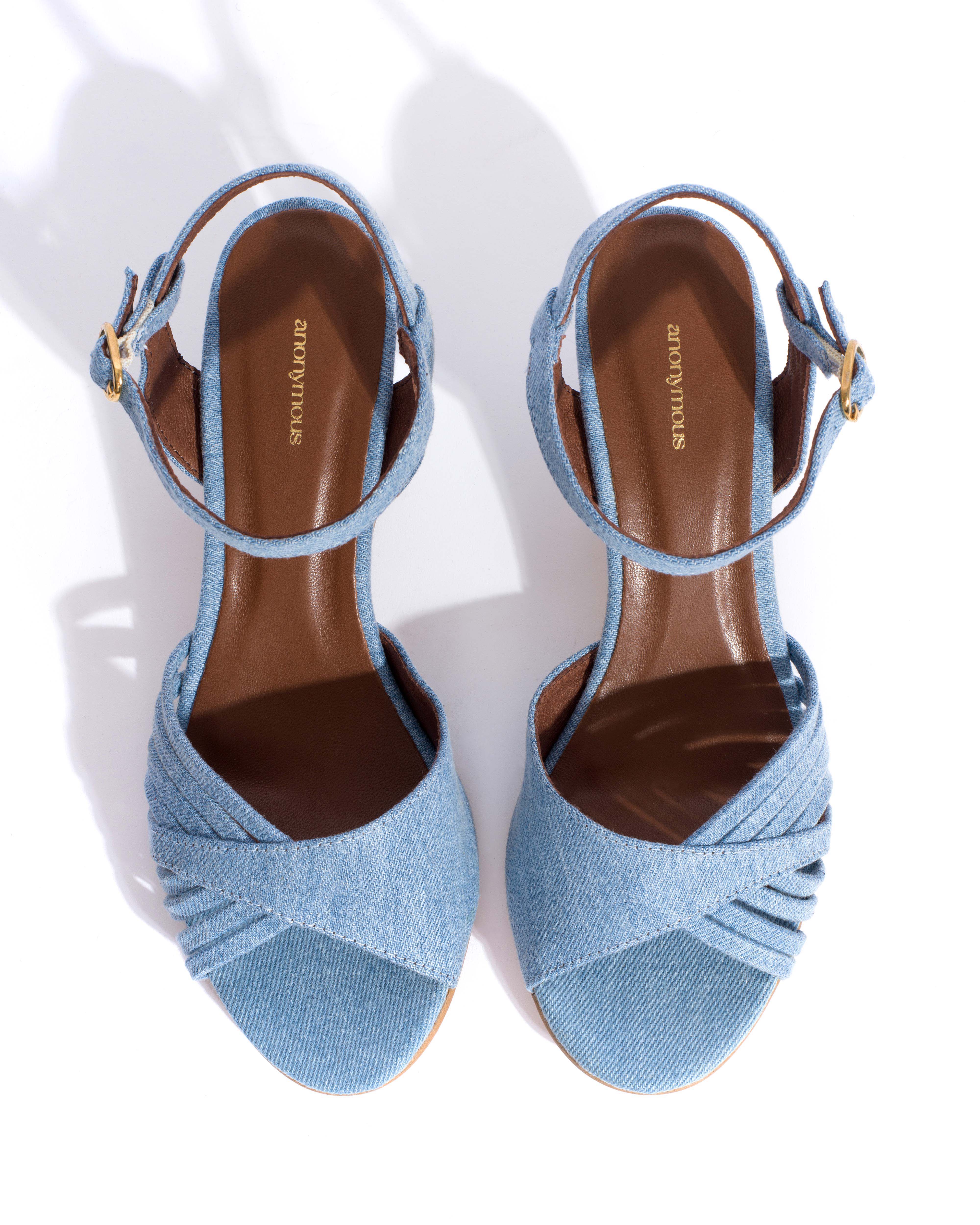 Hermine 50 stiletto Denim Washed blue - Image 4