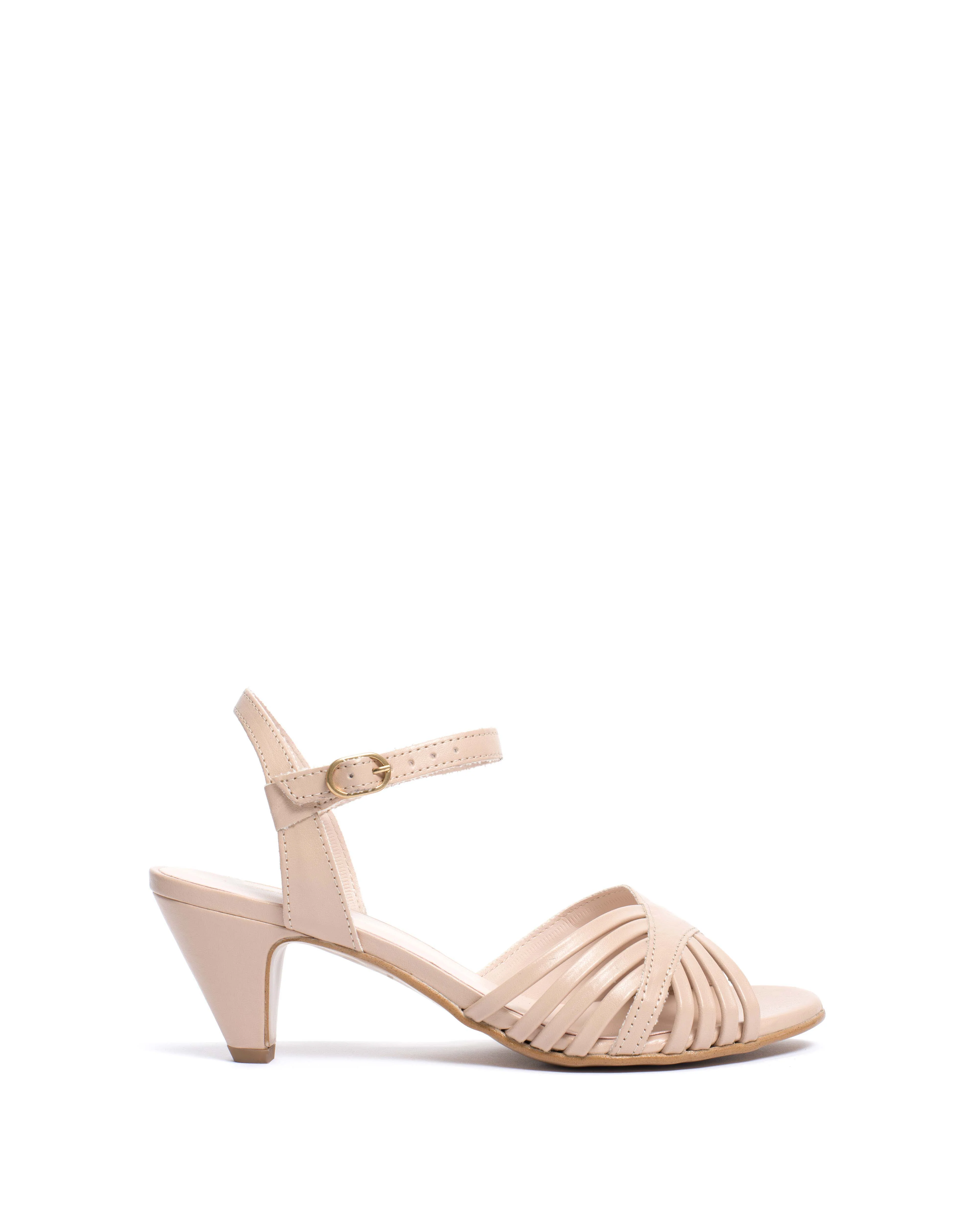 Hermine 50 stiletto Soft vegan Nude