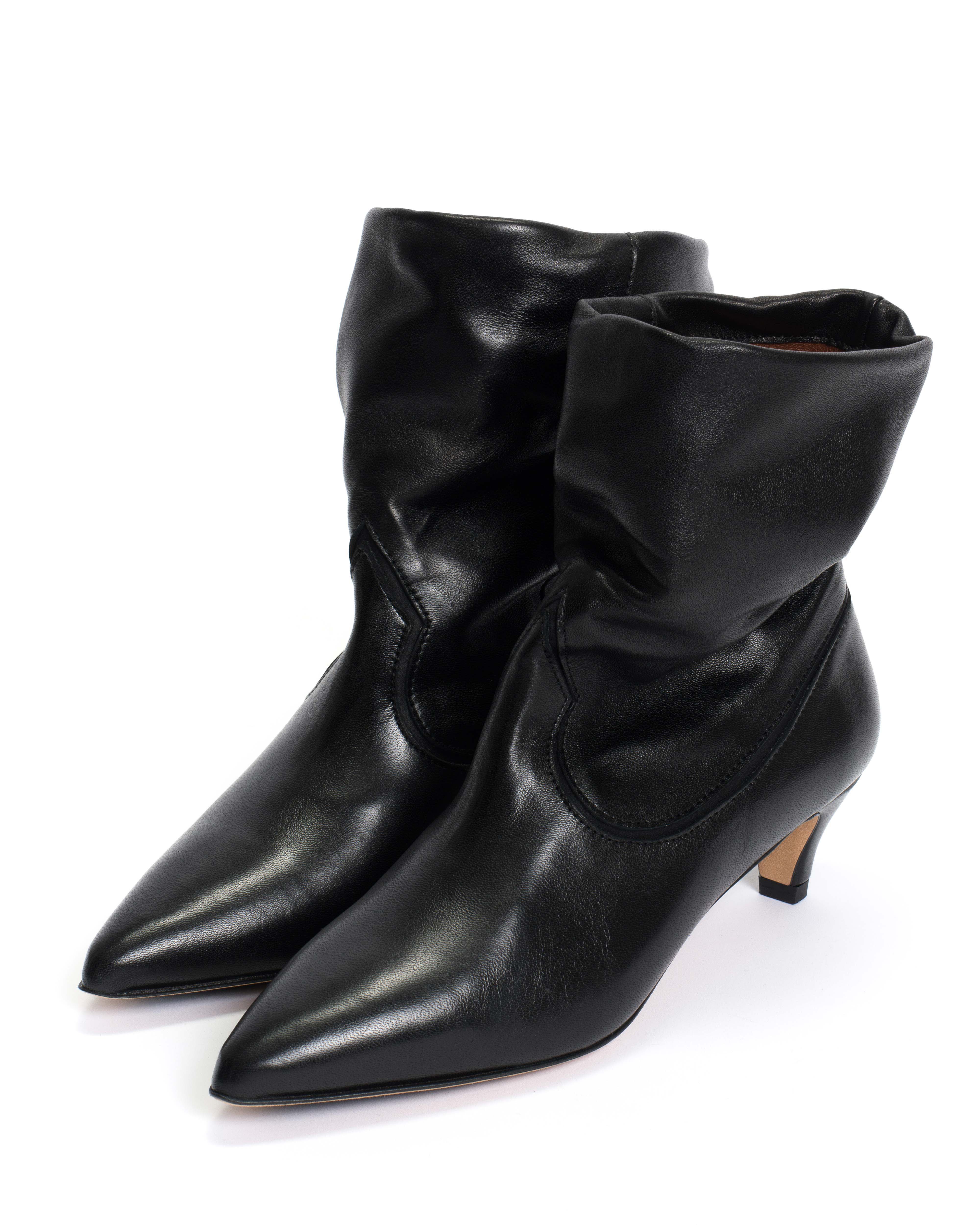 Hicha 40 stiletto Silky calf Black - Image 2