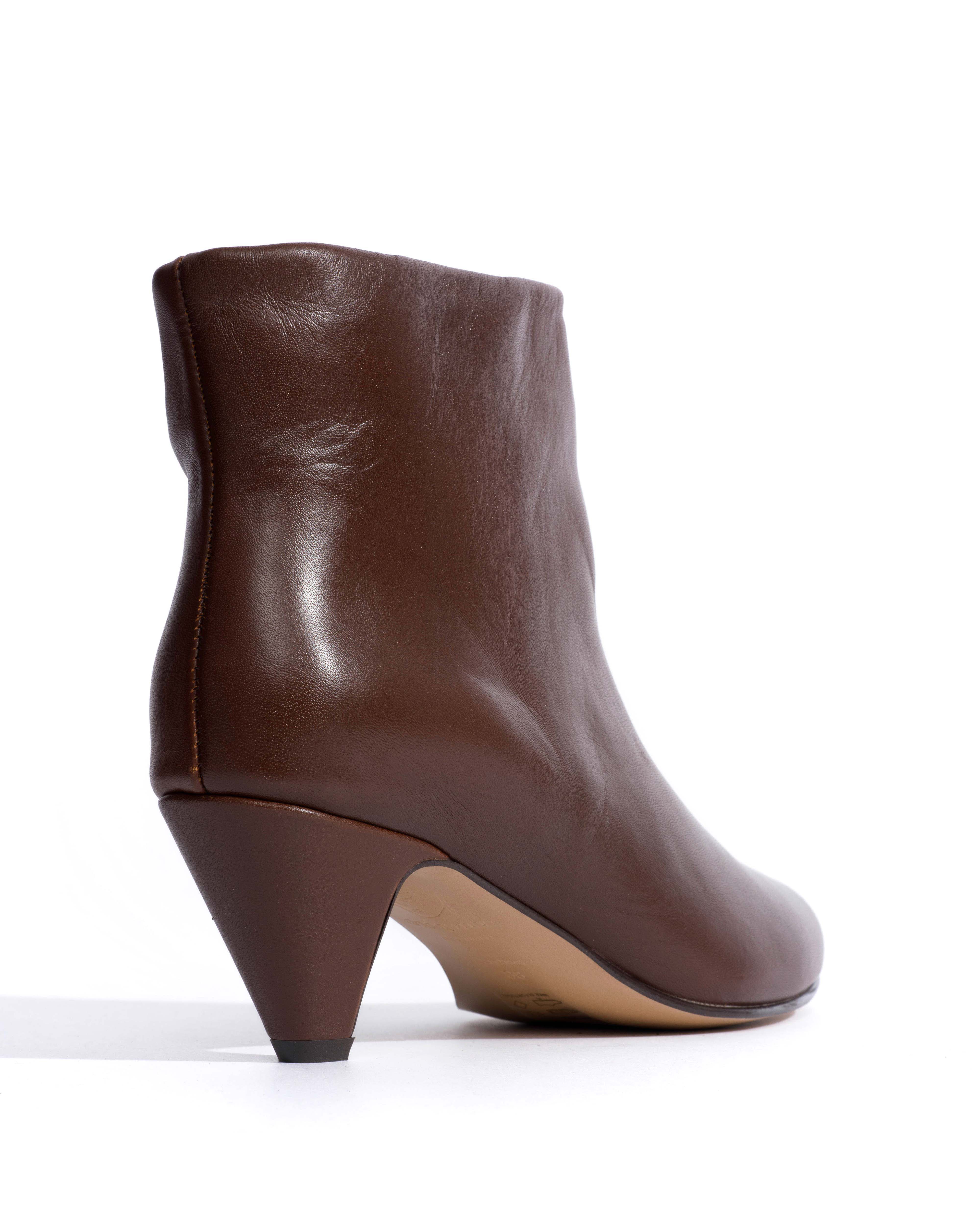 Hilly 50 stiletto Soft calf Chocolate - Image 4