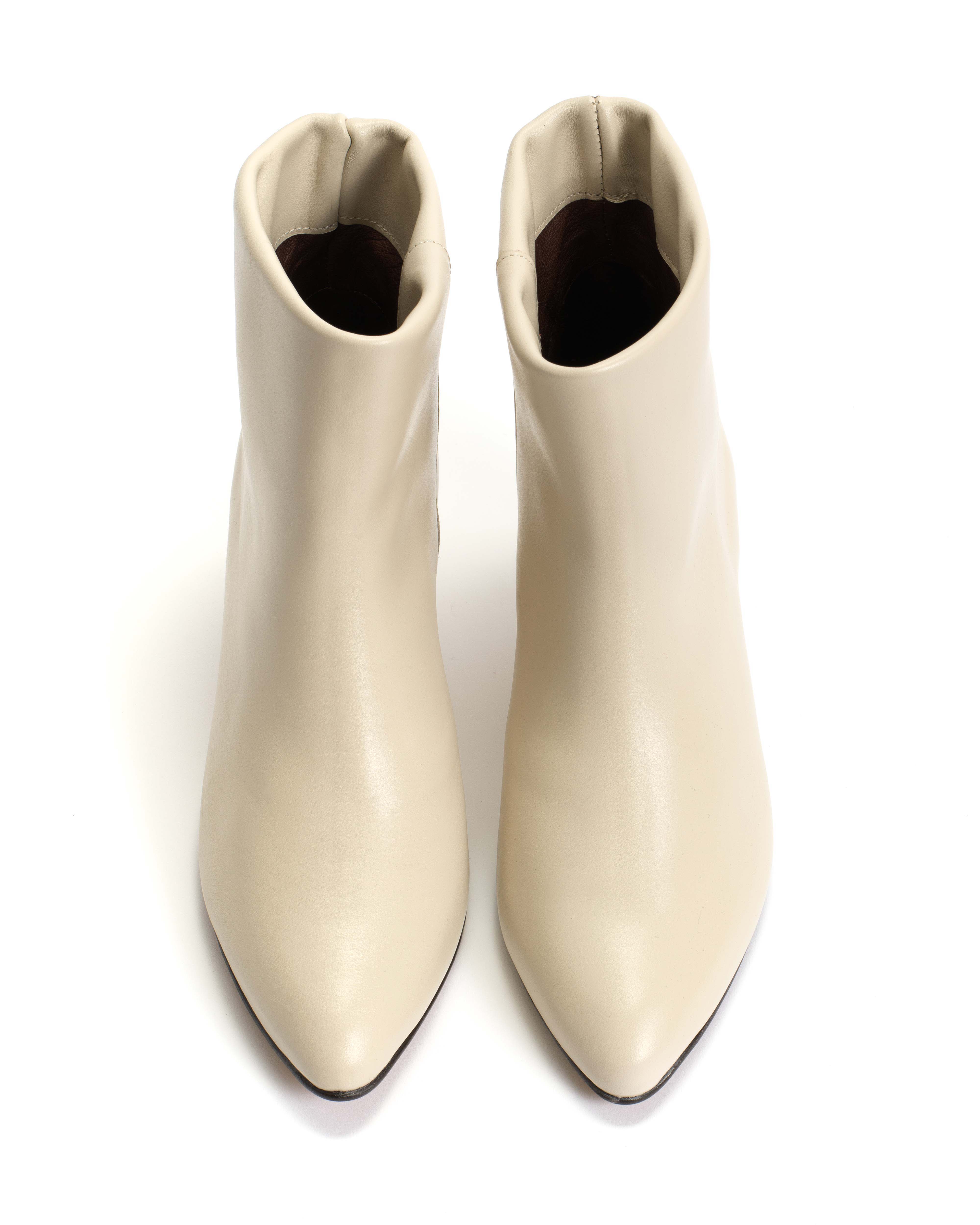 Hilly 50 stiletto Soft calf White sand - Image 3