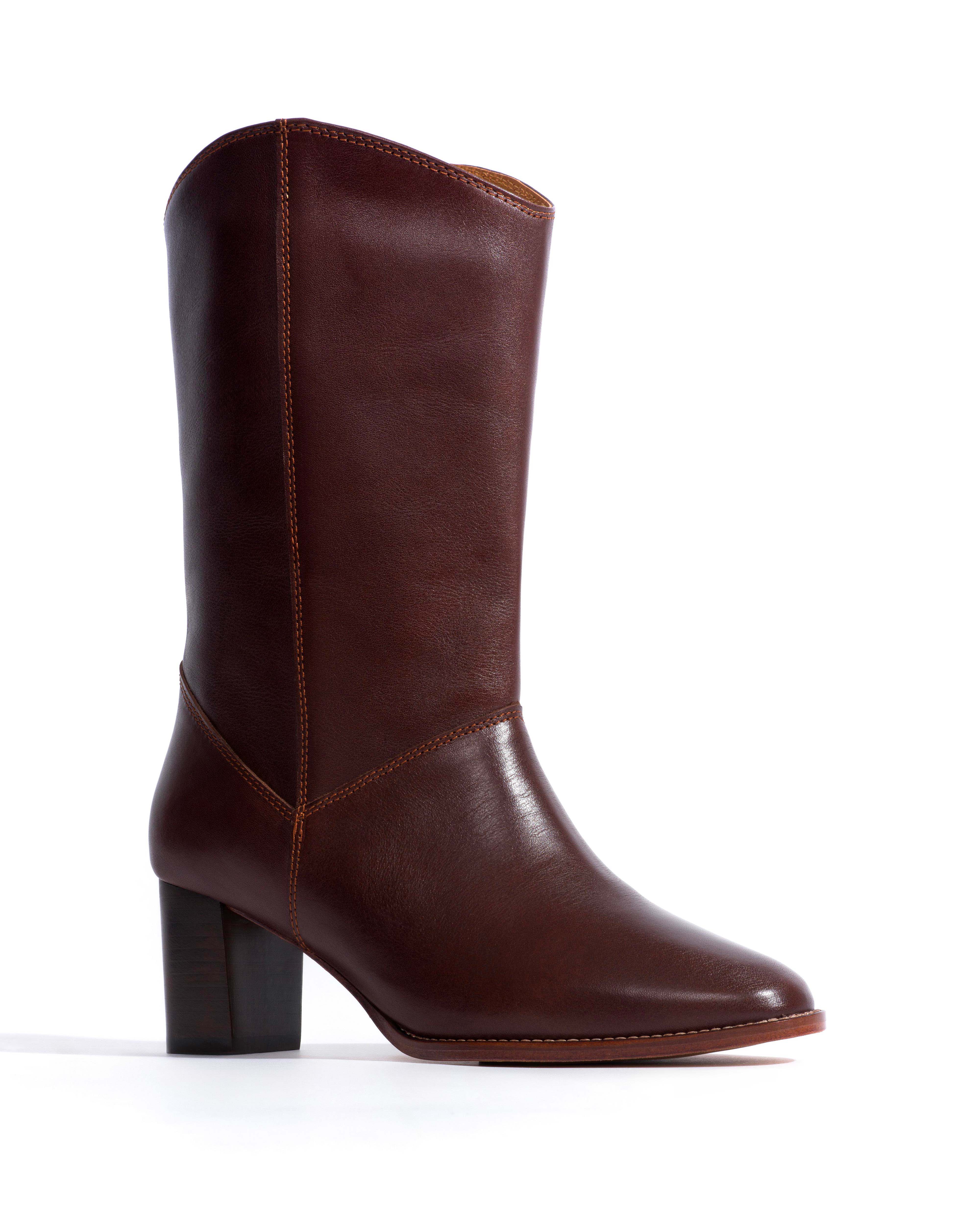 Hirah 55 Vegetal soft calf Coffee brown - Image 2