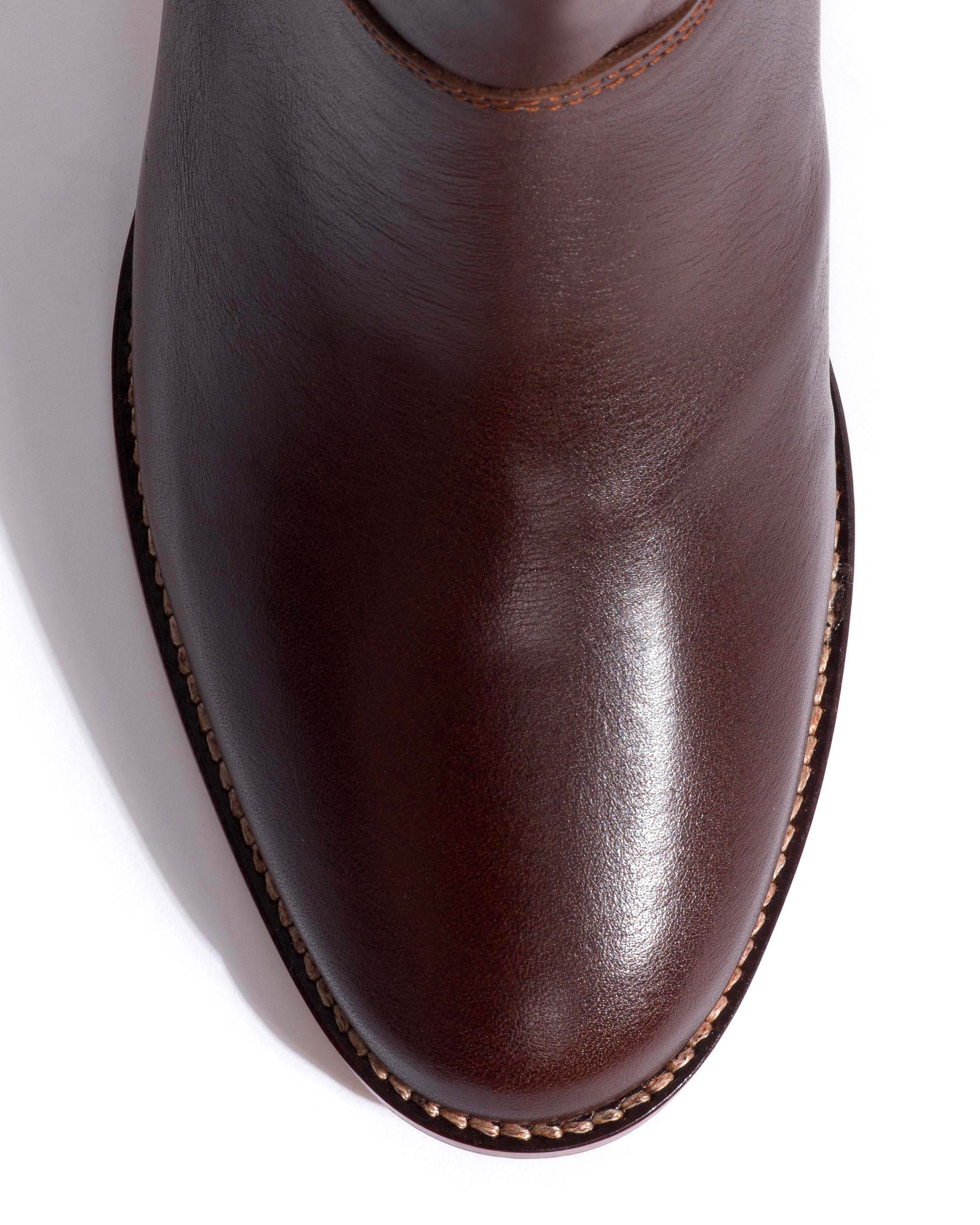 Hirah 55 Vegetal soft calf Coffee brown - Image 5