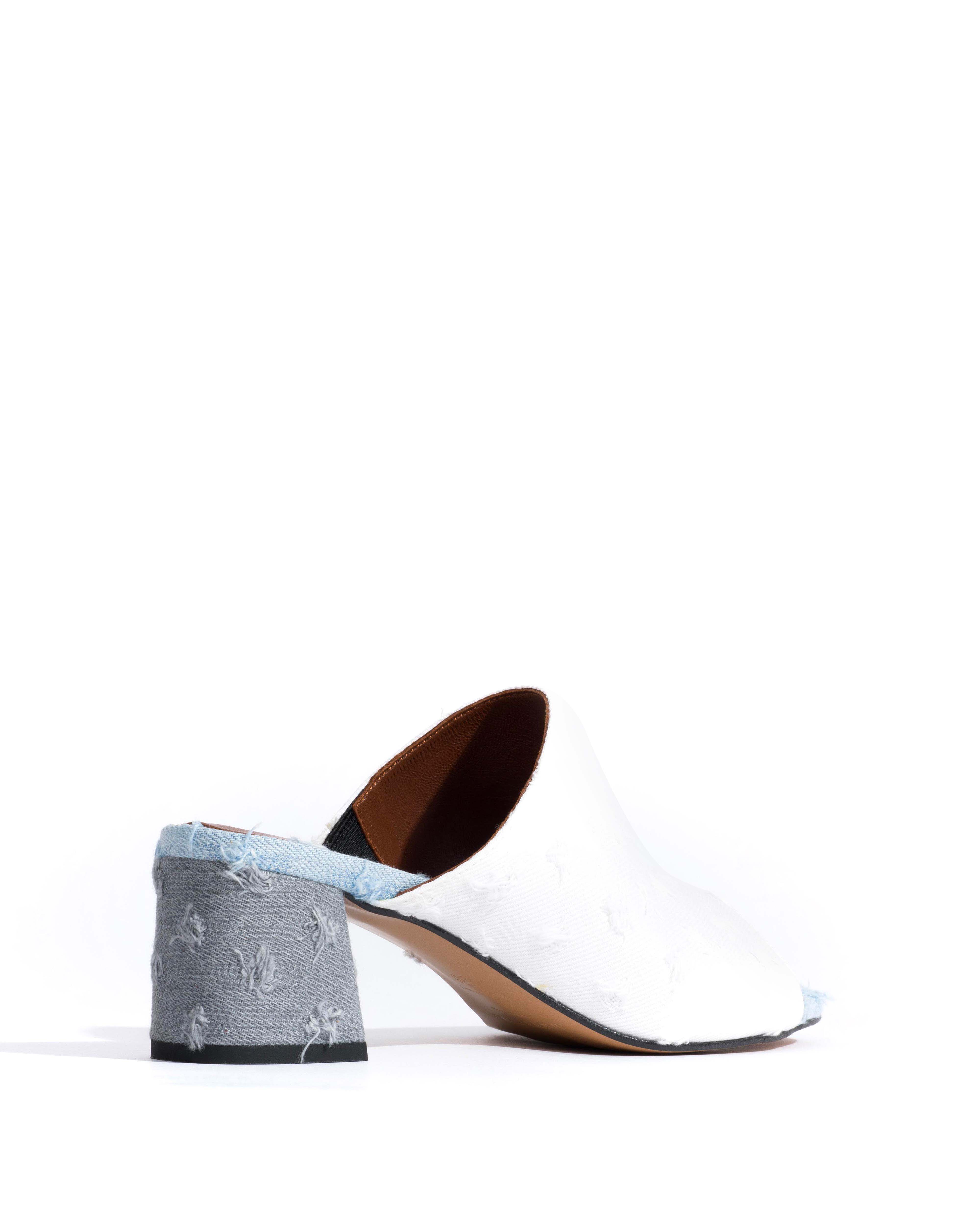 Horizon 55 Denim mix Distressed washed white & Distressed washed blue & Distressed washed grey - Image 3