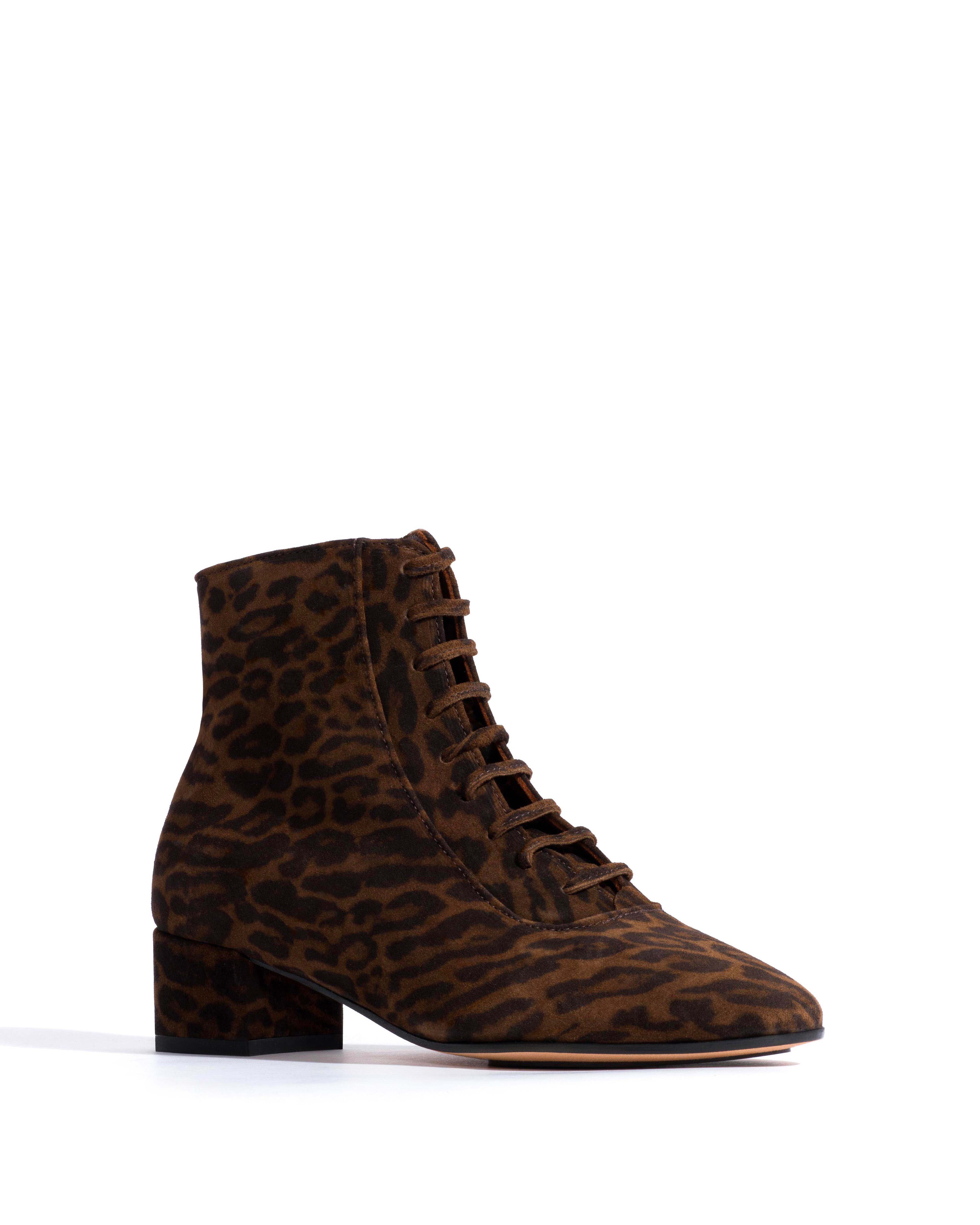 Janie 40 Calf suede print Jaguar - Image 2