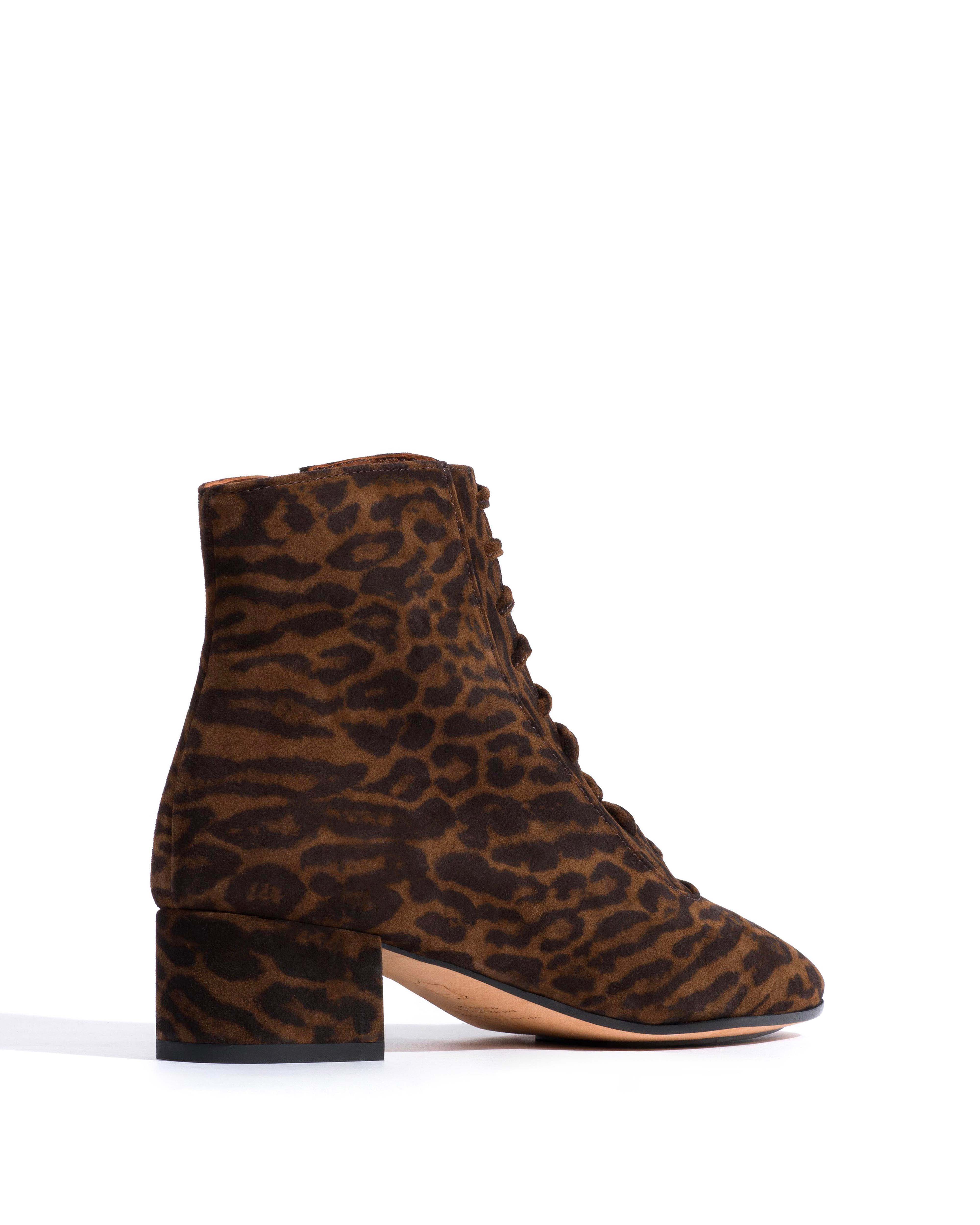 Janie 40 Calf suede print Jaguar - Image 3