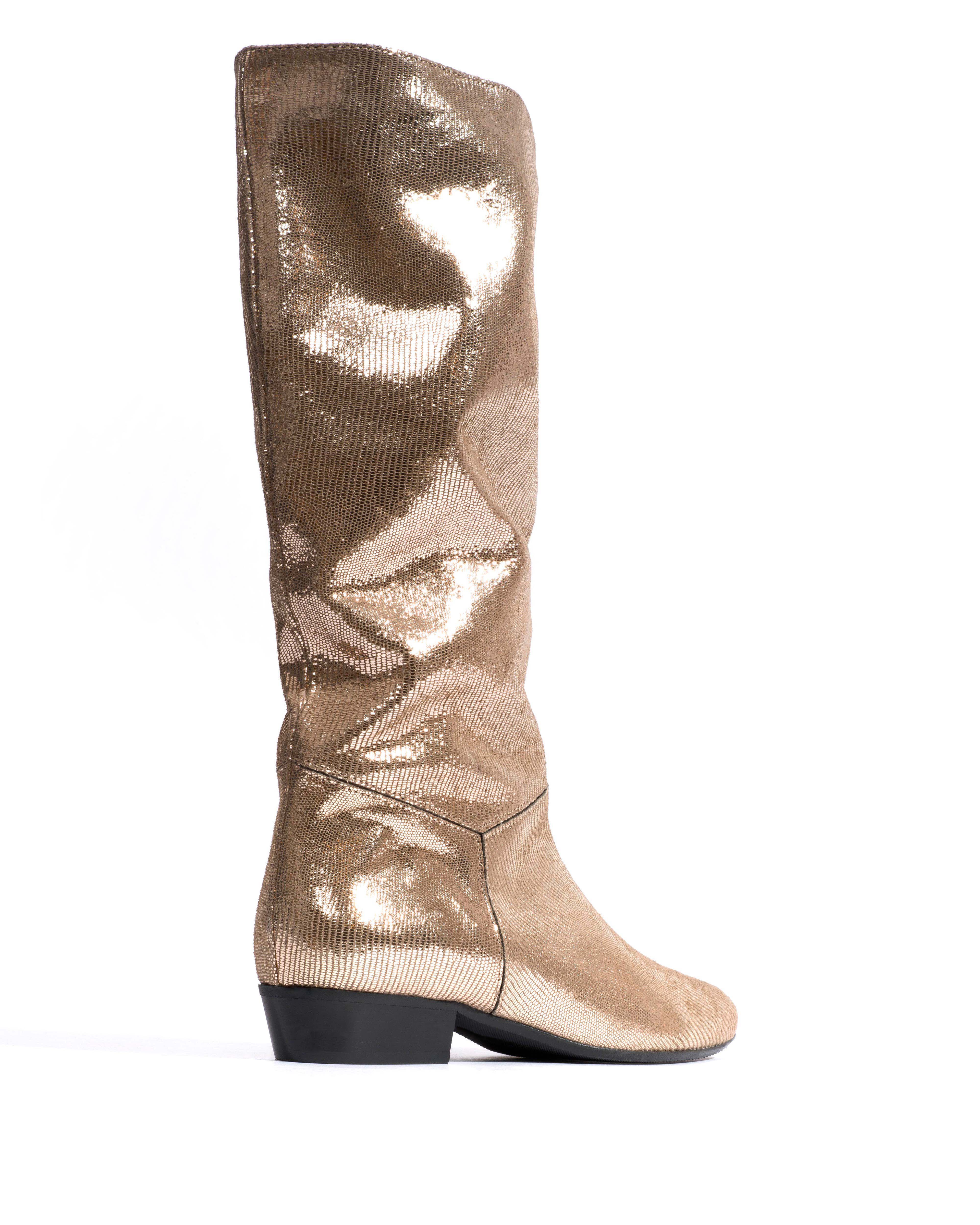 Jasmina 20 Lizard metallic goat Vintage champagne - Image 3