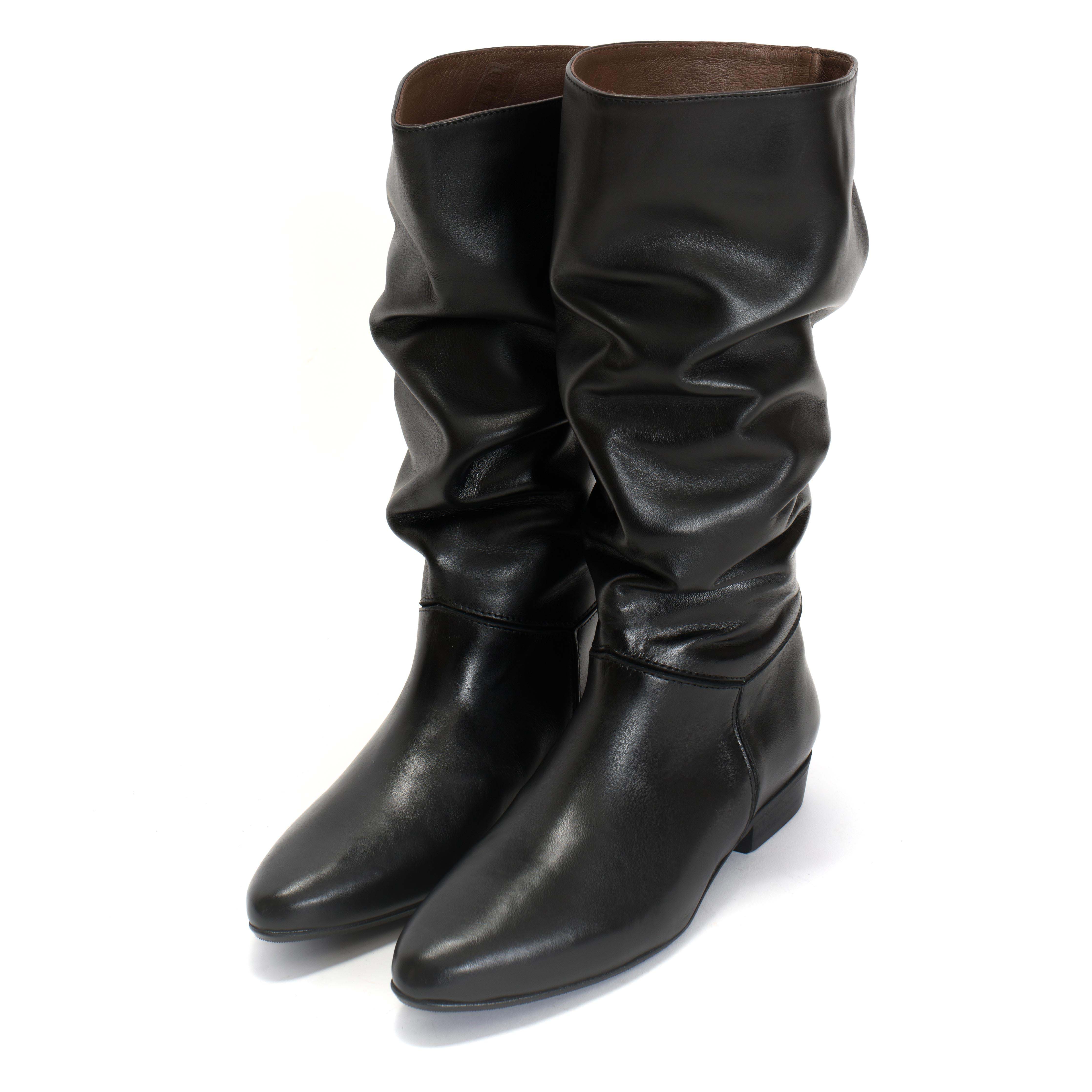Jasmina 20 Soft calf & suede leather Black - Image 2
