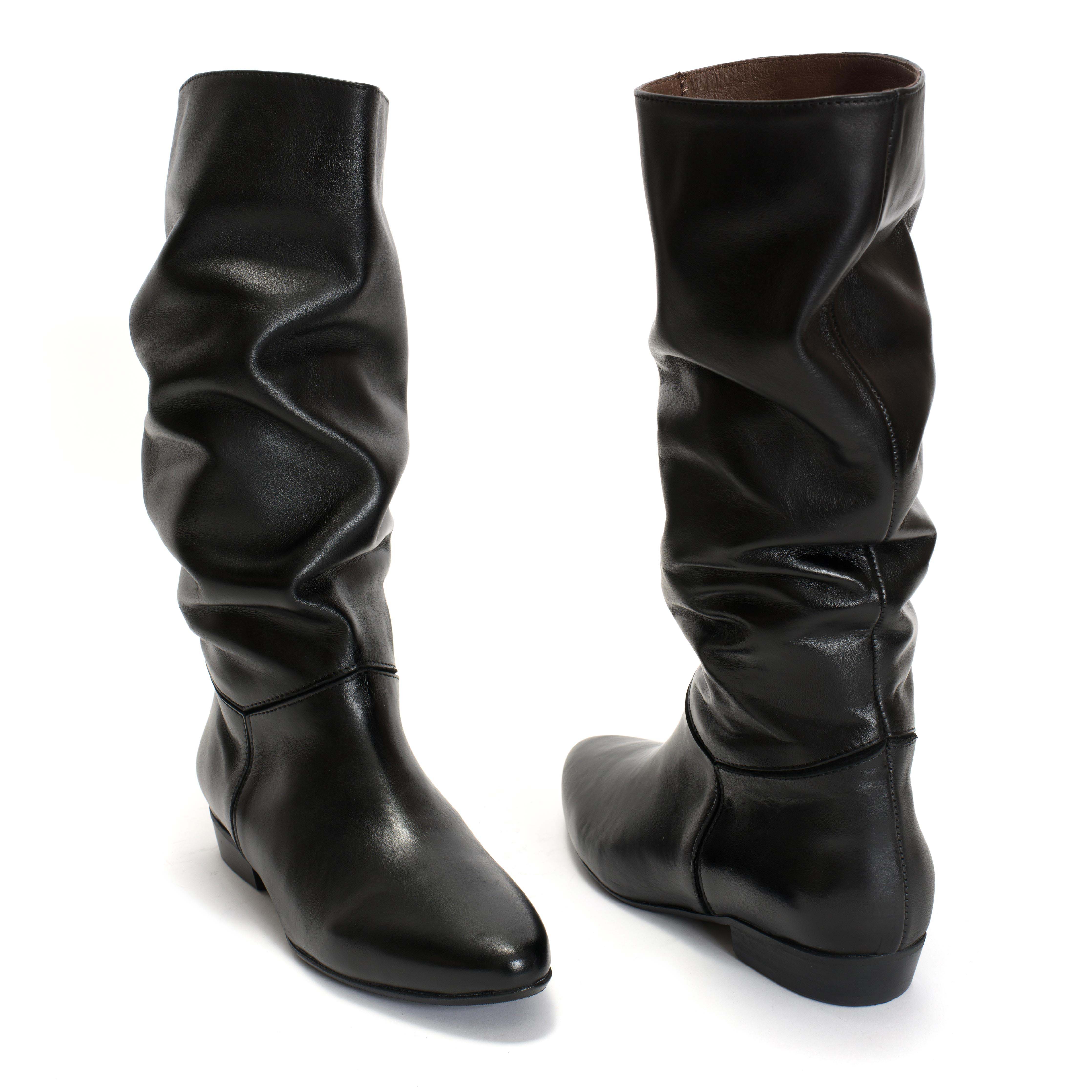Jasmina 20 Soft calf & suede leather Black - Image 5