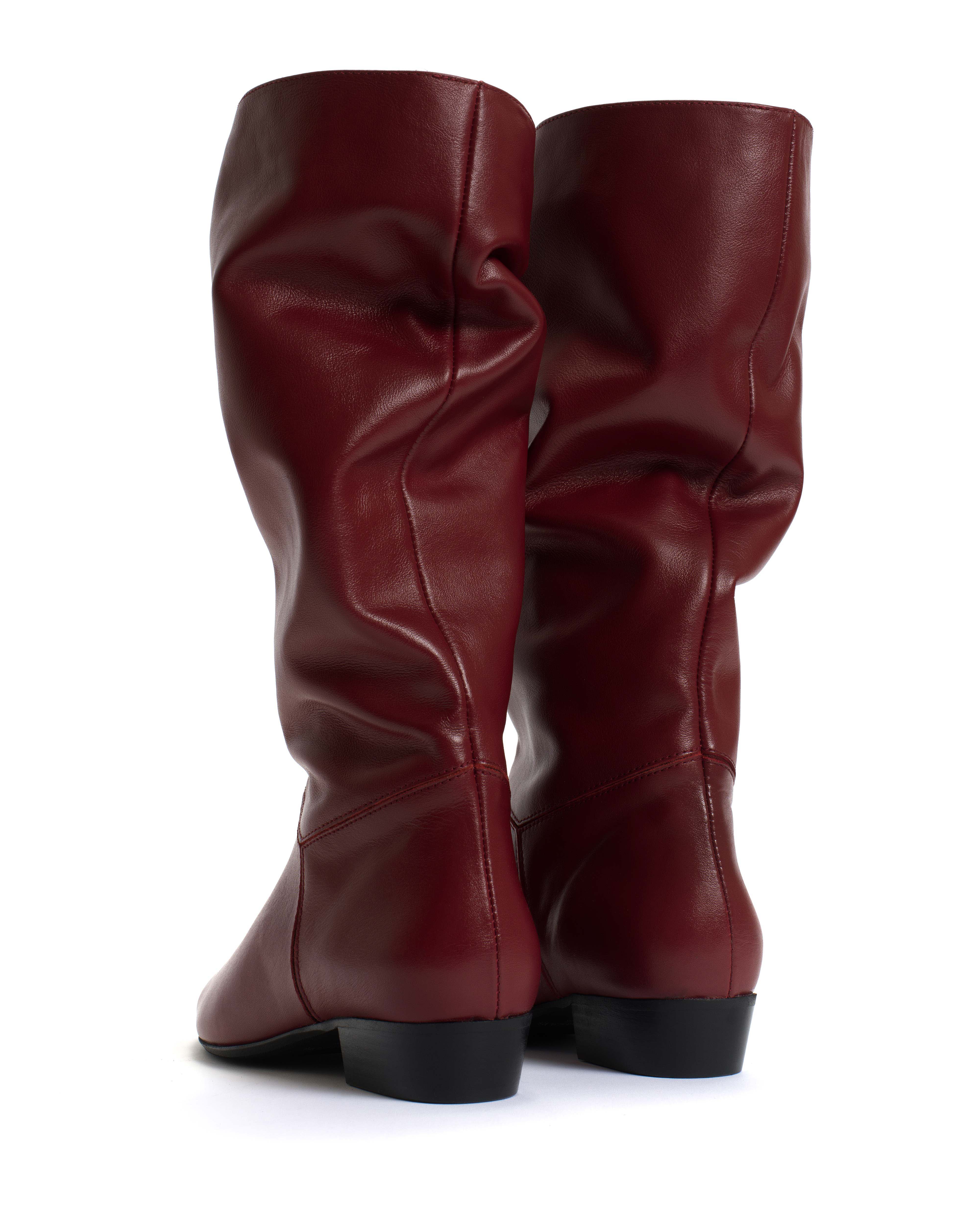 Jasmina 20 Soft calf & suede leather Pomegranate - Image 5