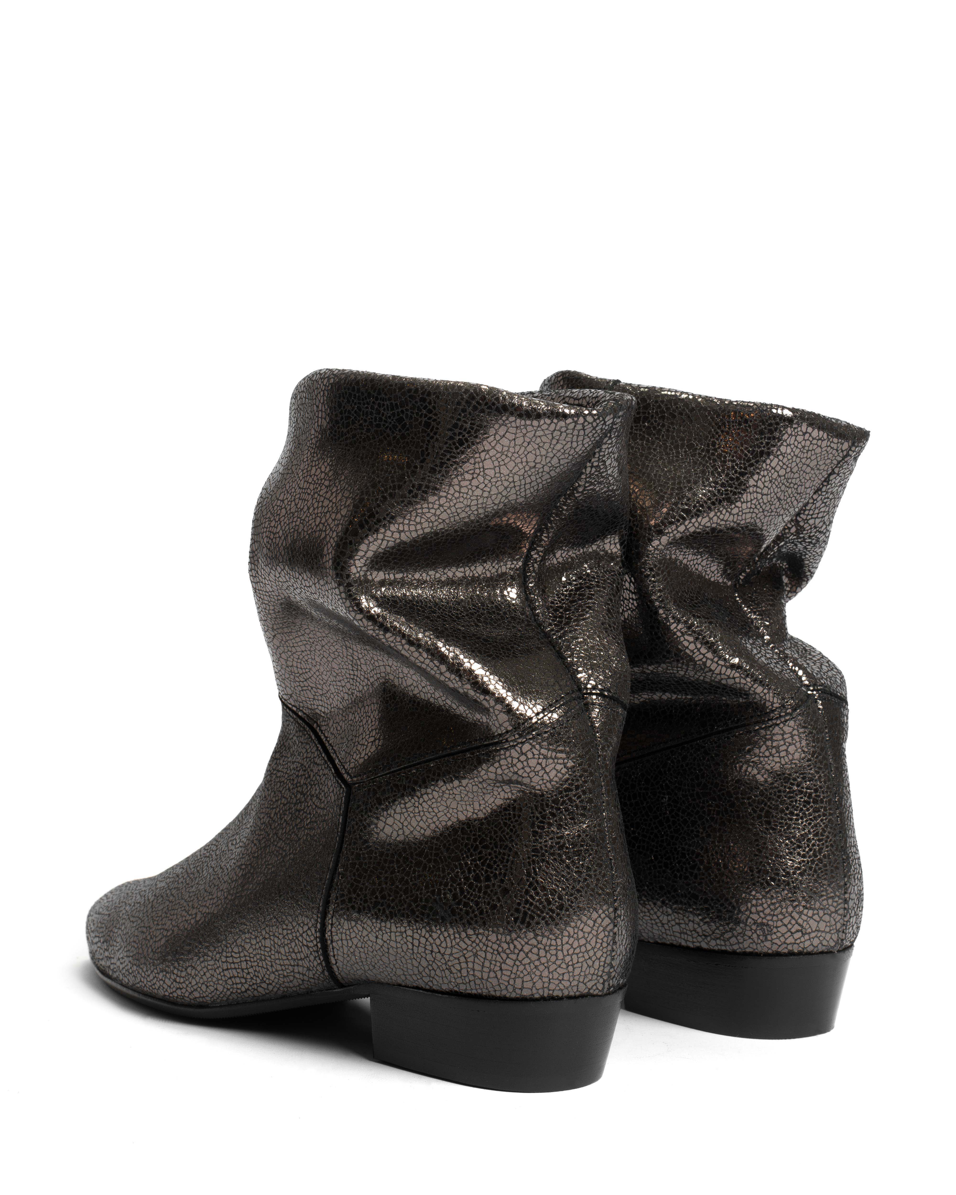 Jassi 20 Crackled metallic goat Platinum - Image 4