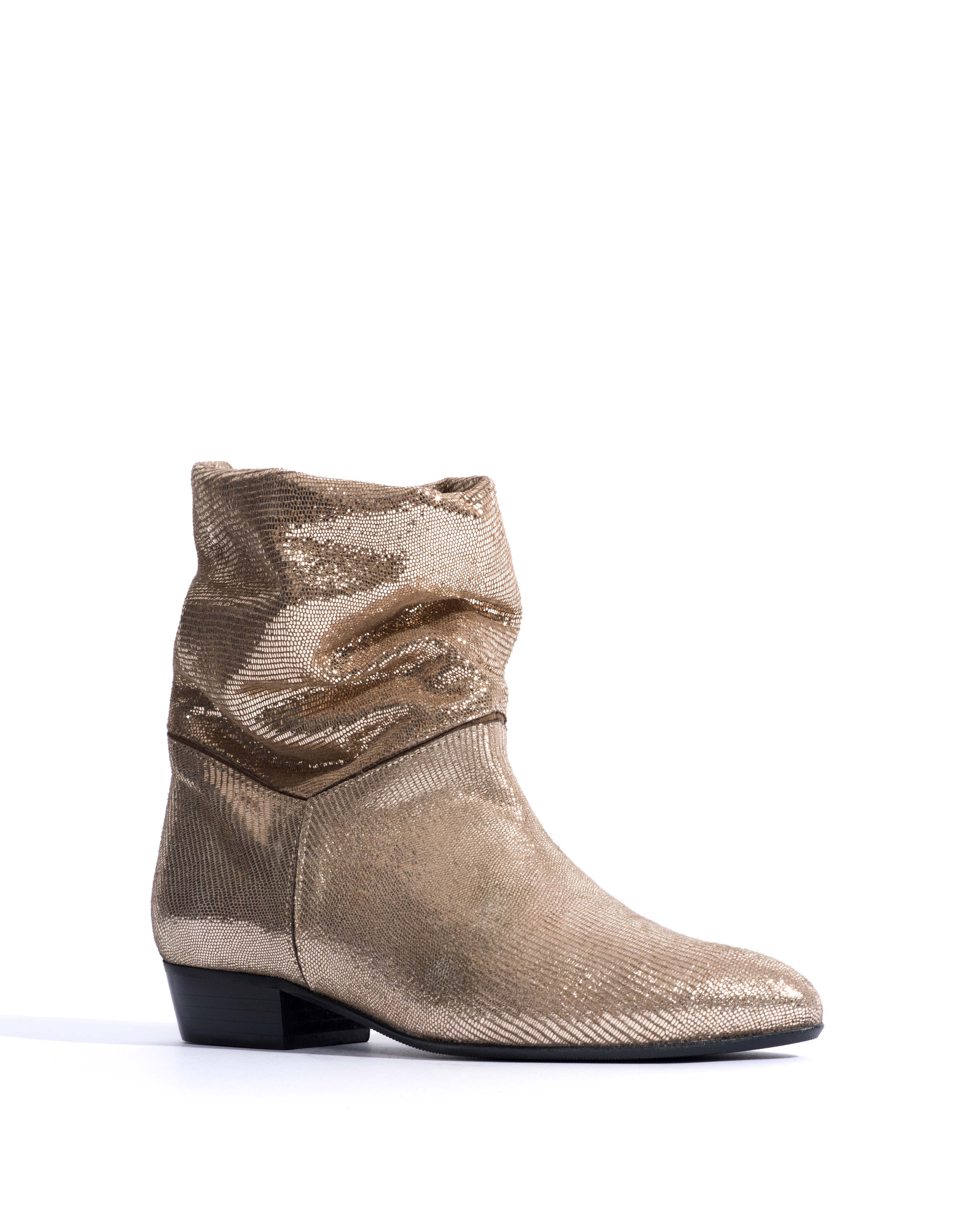Jassi 20 Lizard metallic goat Vintage champagne - Image 2